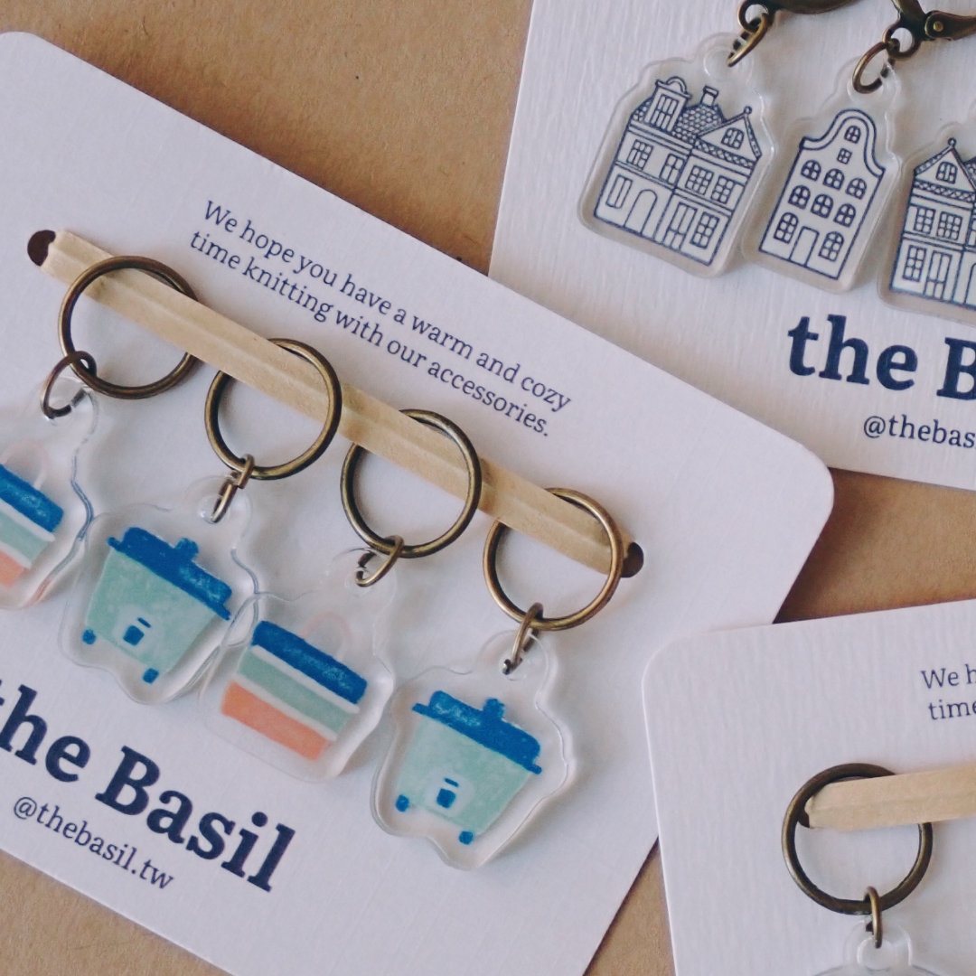 ❰ the Basil ❱ 獨家設計 記號扣｜大同電鍋茄芷袋（一組4入）