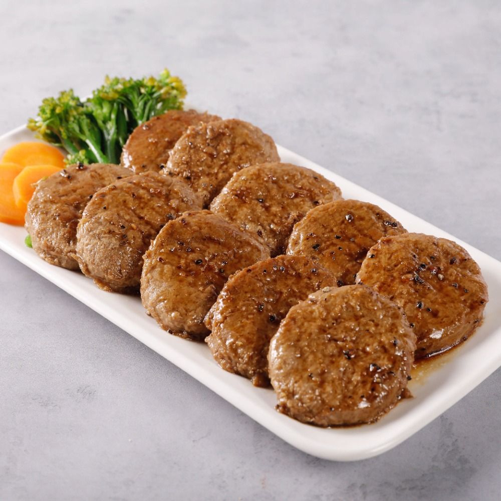 黑胡椒小牛排【附醬】