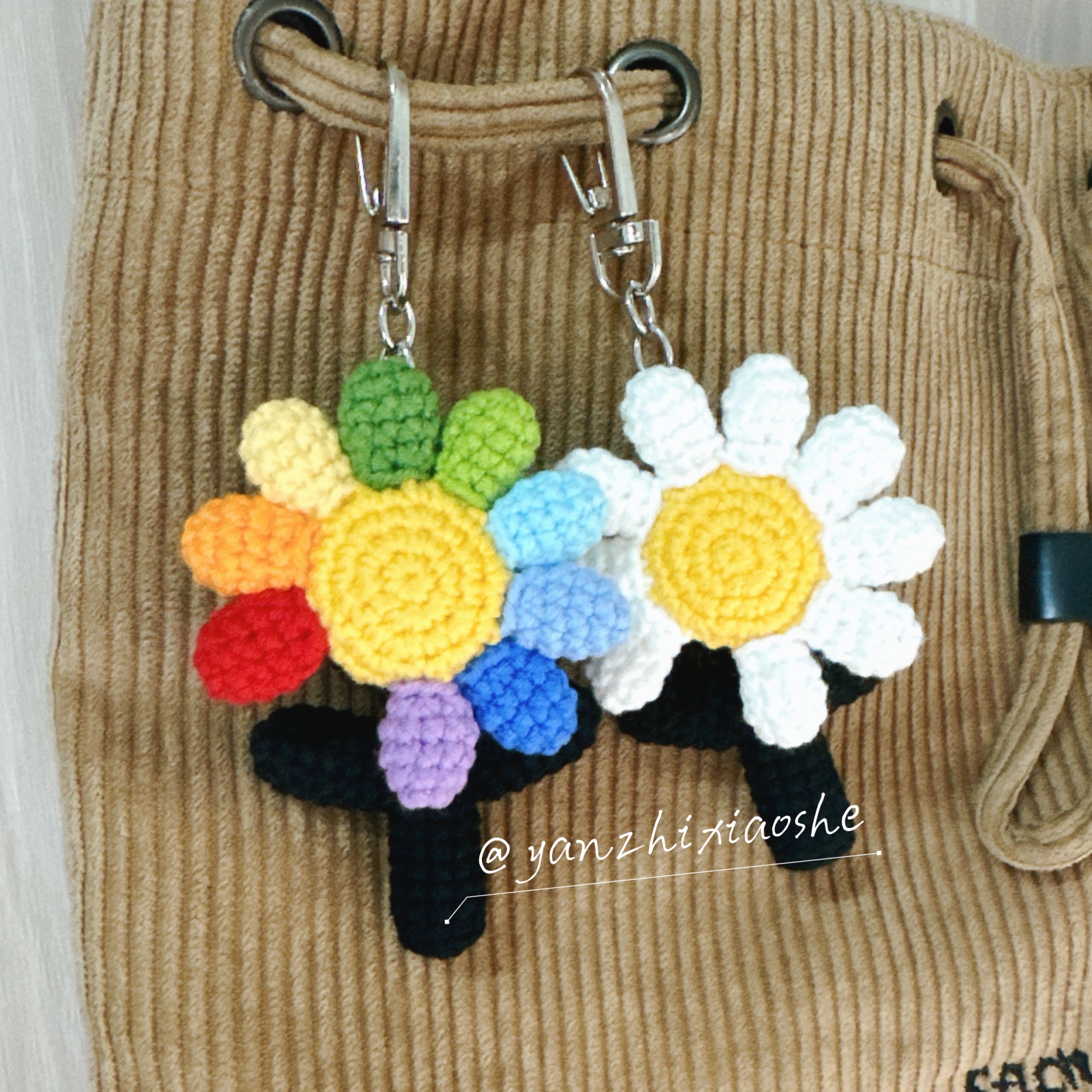 權志龍｜預購｜GD｜G-DRAGON ｜雛菊手燈｜鉤織吊飾