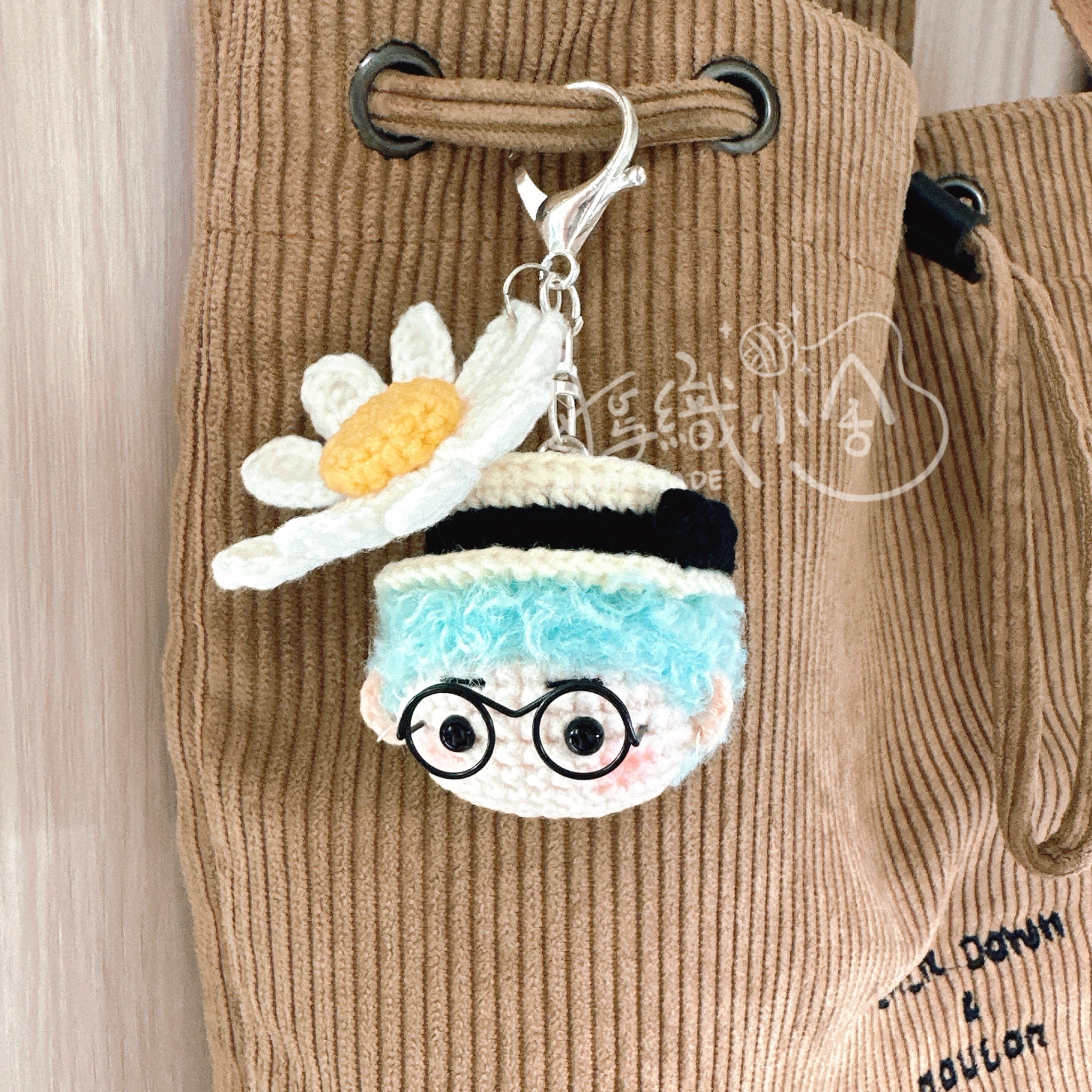 預購｜GD｜權志龍｜紳士帽｜K-POP｜鉤織娃娃｜吊飾