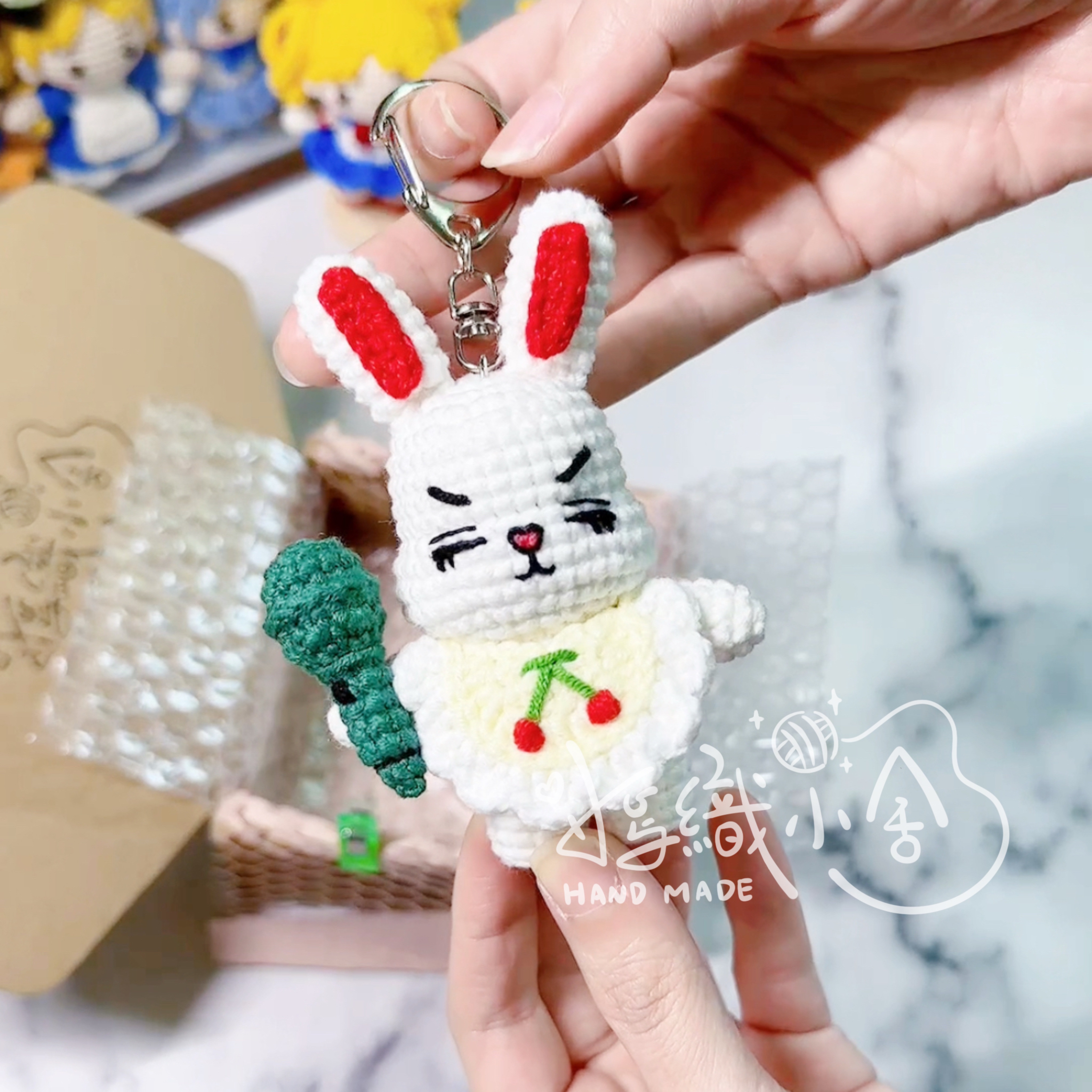 預購｜崔櫻桃｜seventeen｜miniteen｜K-pop｜鉤織吊飾