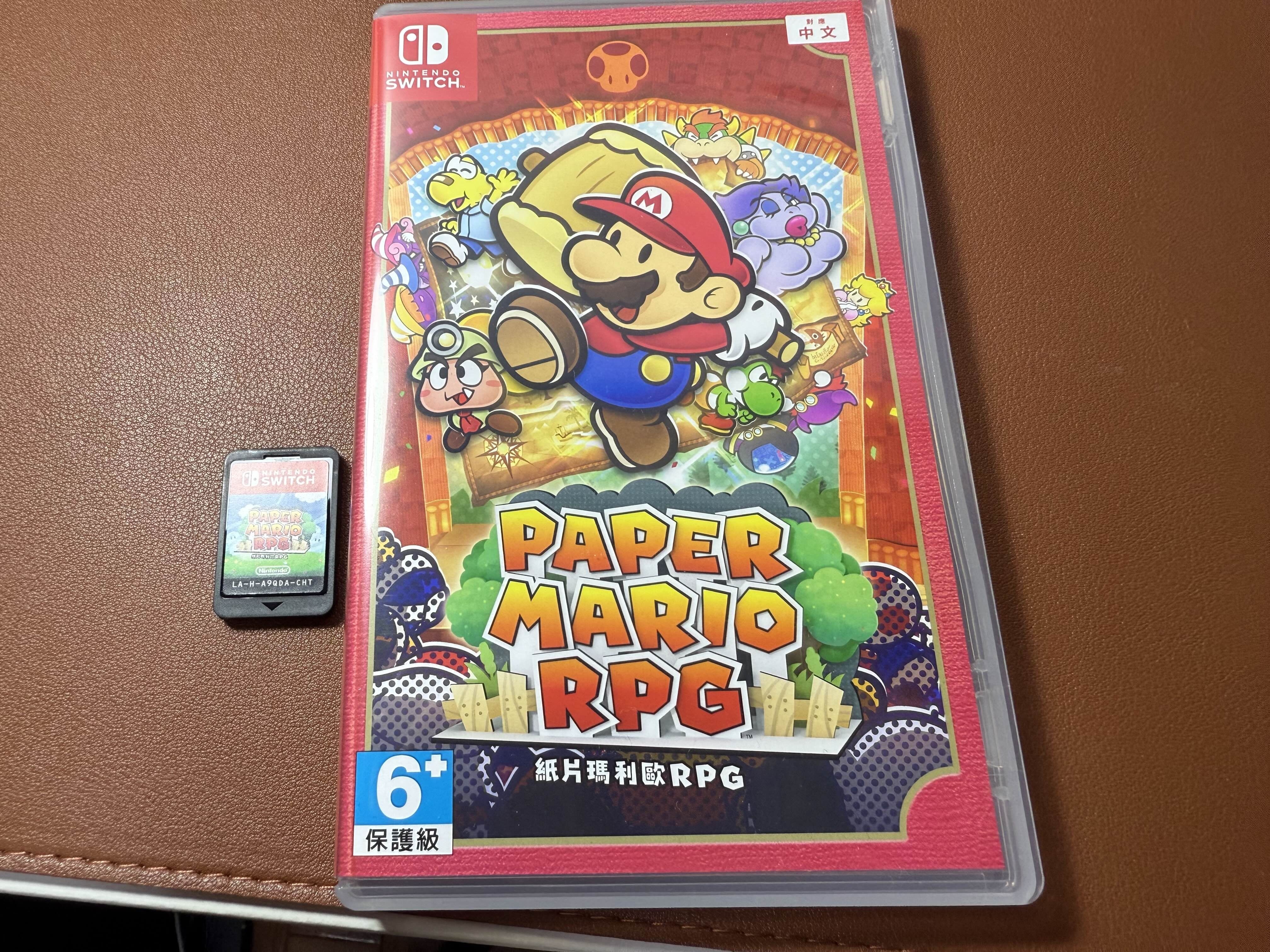紙片瑪利歐RPG Switch 二手遊戲