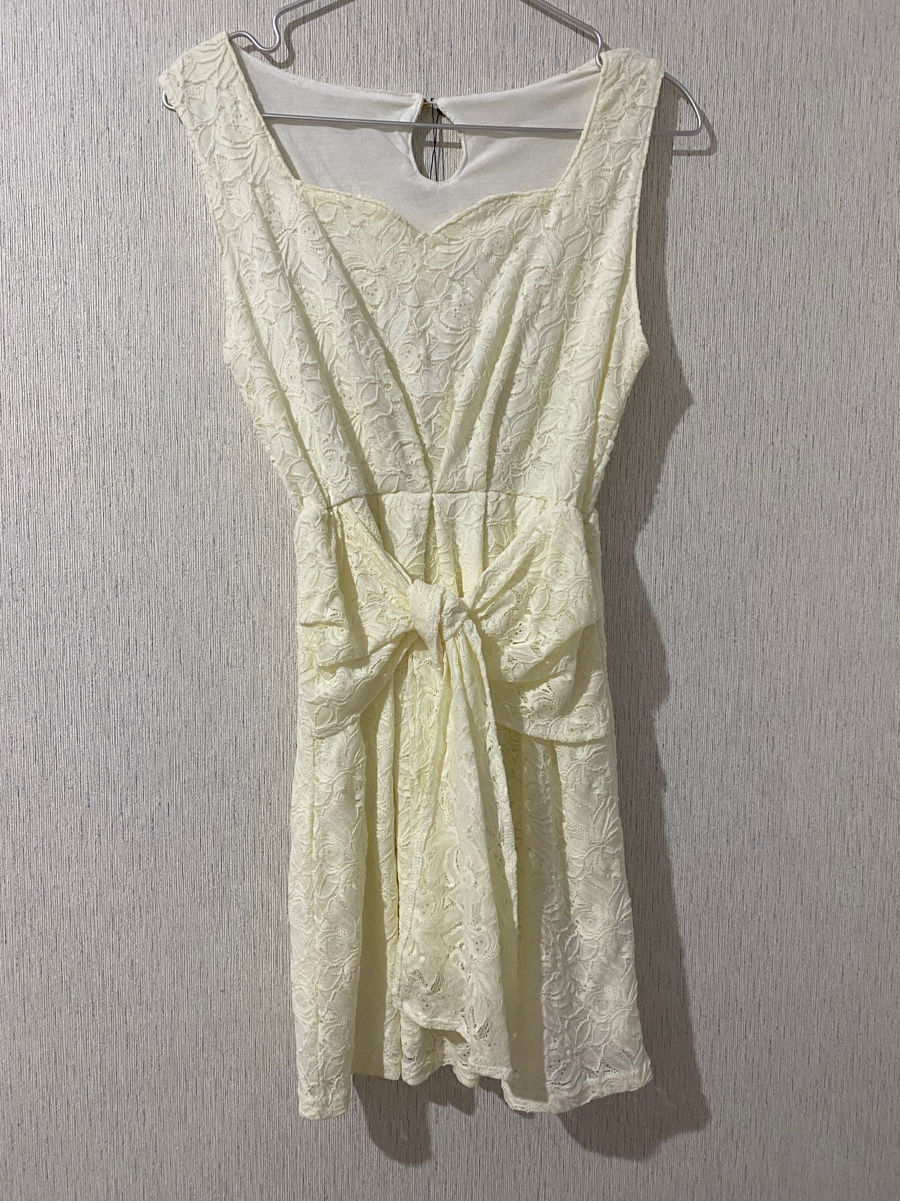 [洋裝] Royal party 白色洋裝/ F / 400
