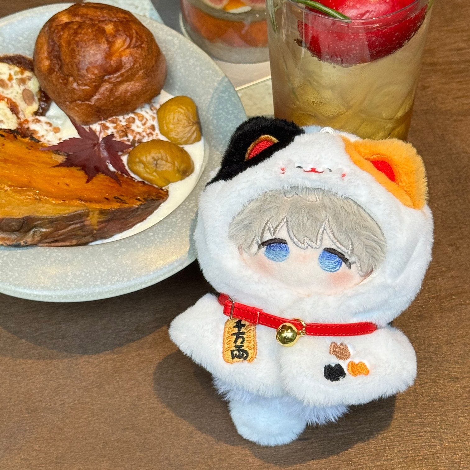 10cm 招財貓斗篷