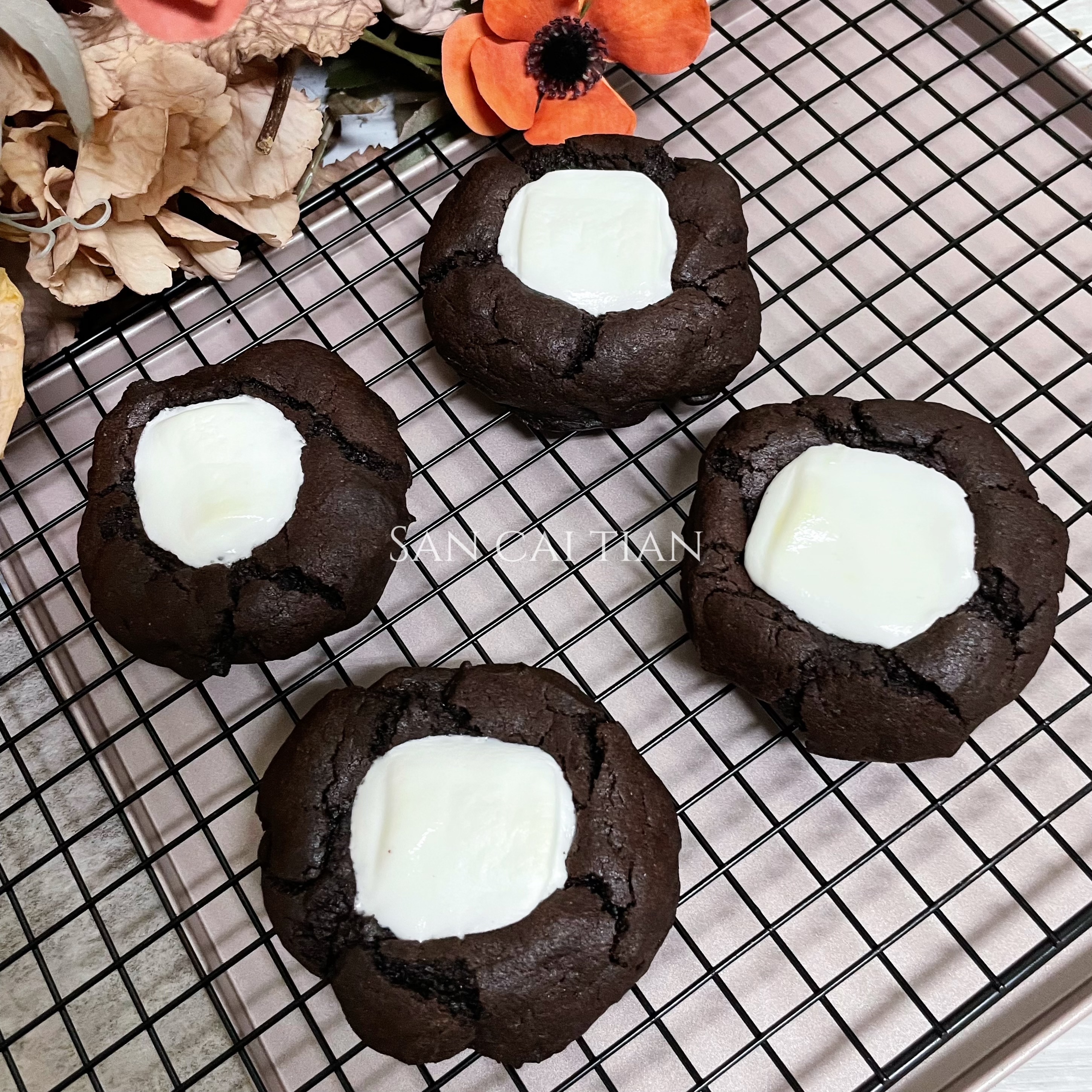 棉花糖巧克力軟餅乾