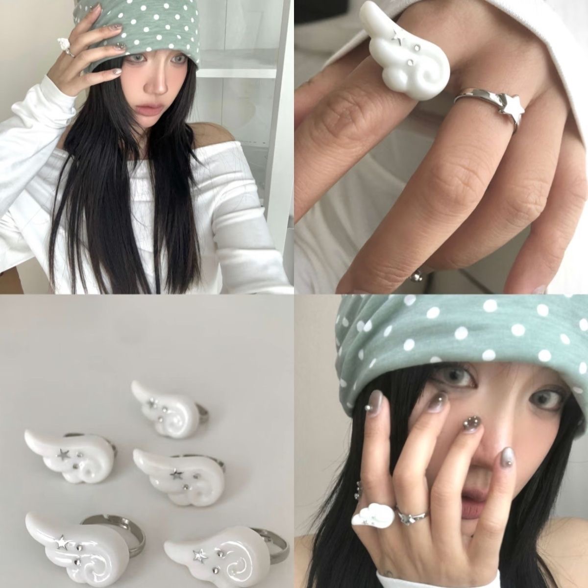 翅膀戒指