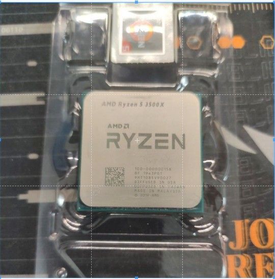 AMD 3500X CPU 含原廠風扇