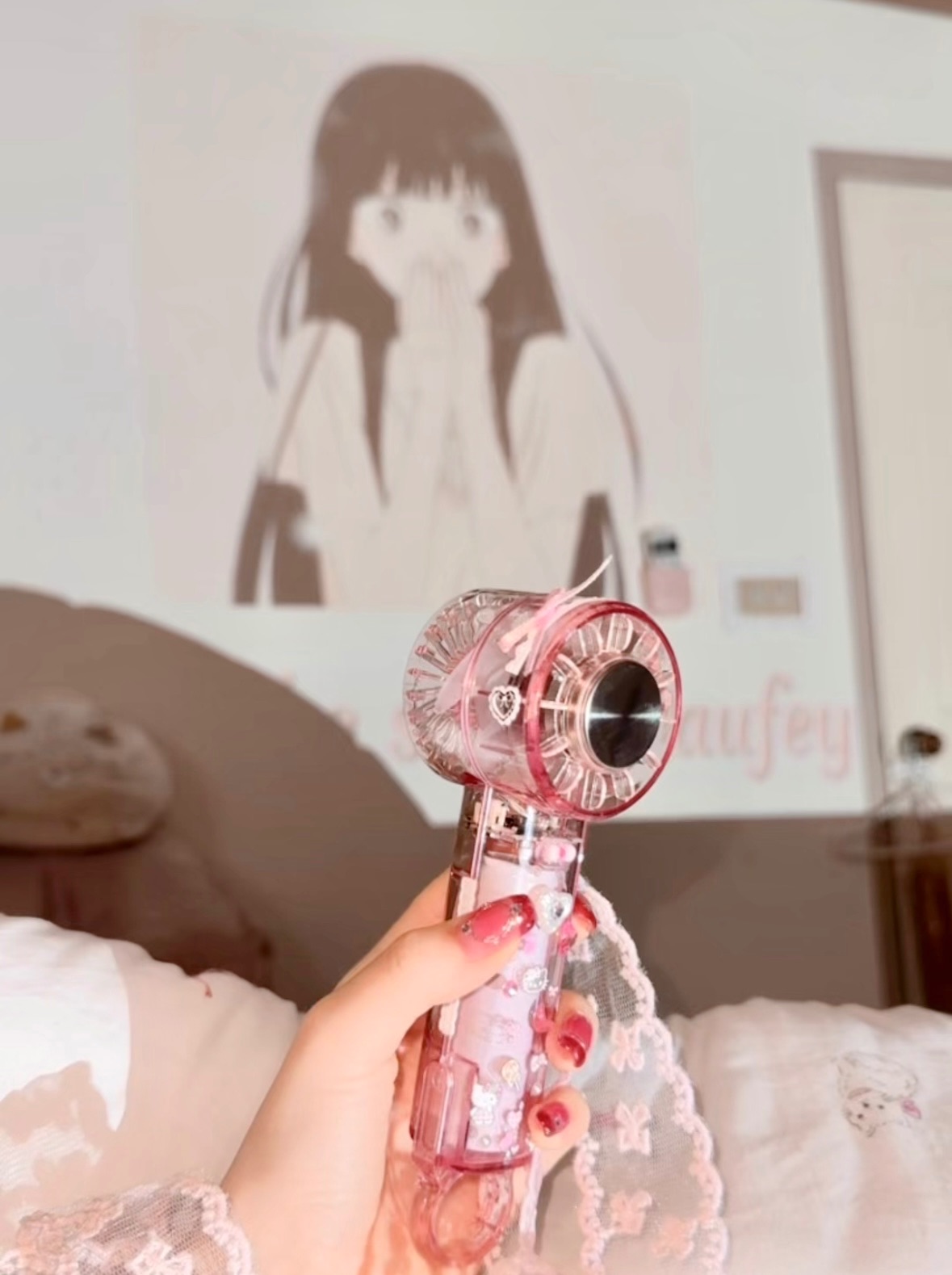 質感✨透明製冰🧊扇🐰