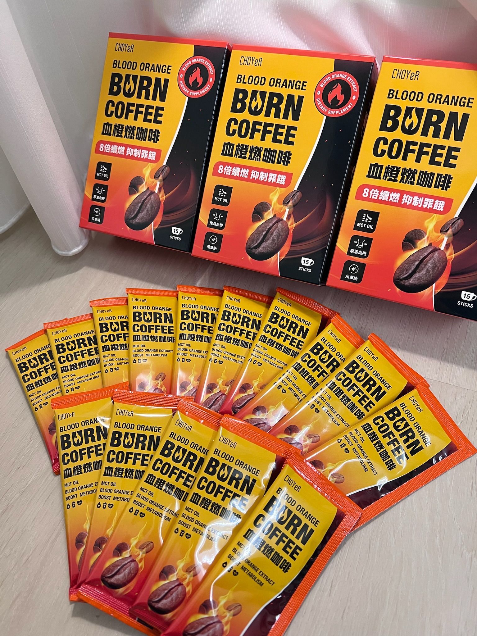 現貨｜大推血橙燃咖啡-提神燃脂代謝必喝
