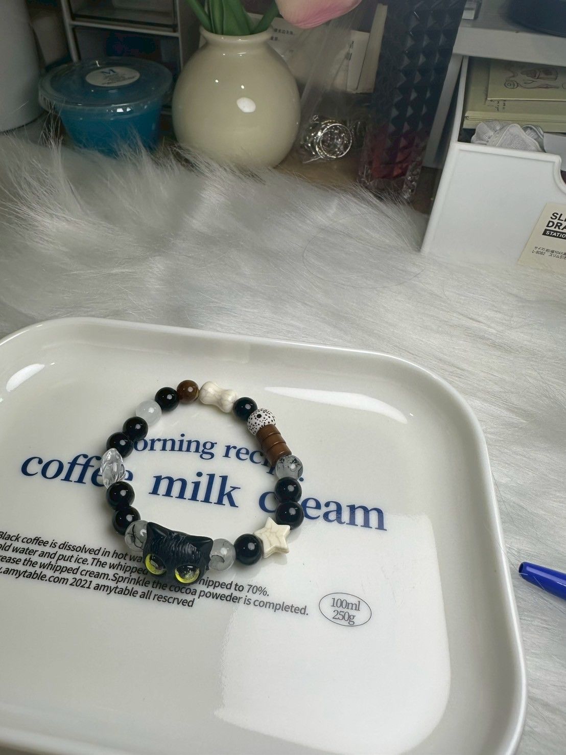 小紅書同款貓咪手串