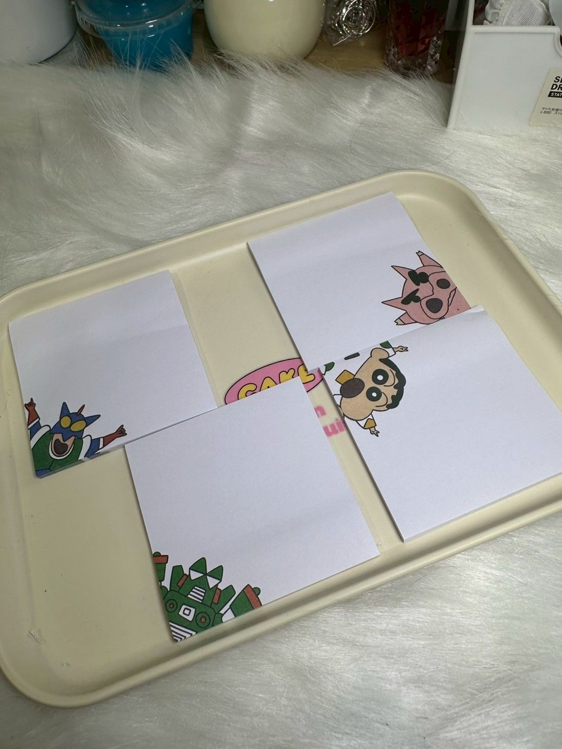 高顏值蠟筆小新系列便利貼