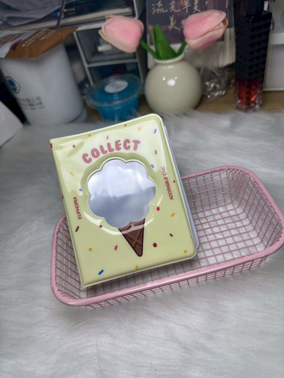 韓國ins風3寸單格冰淇淋卡冊