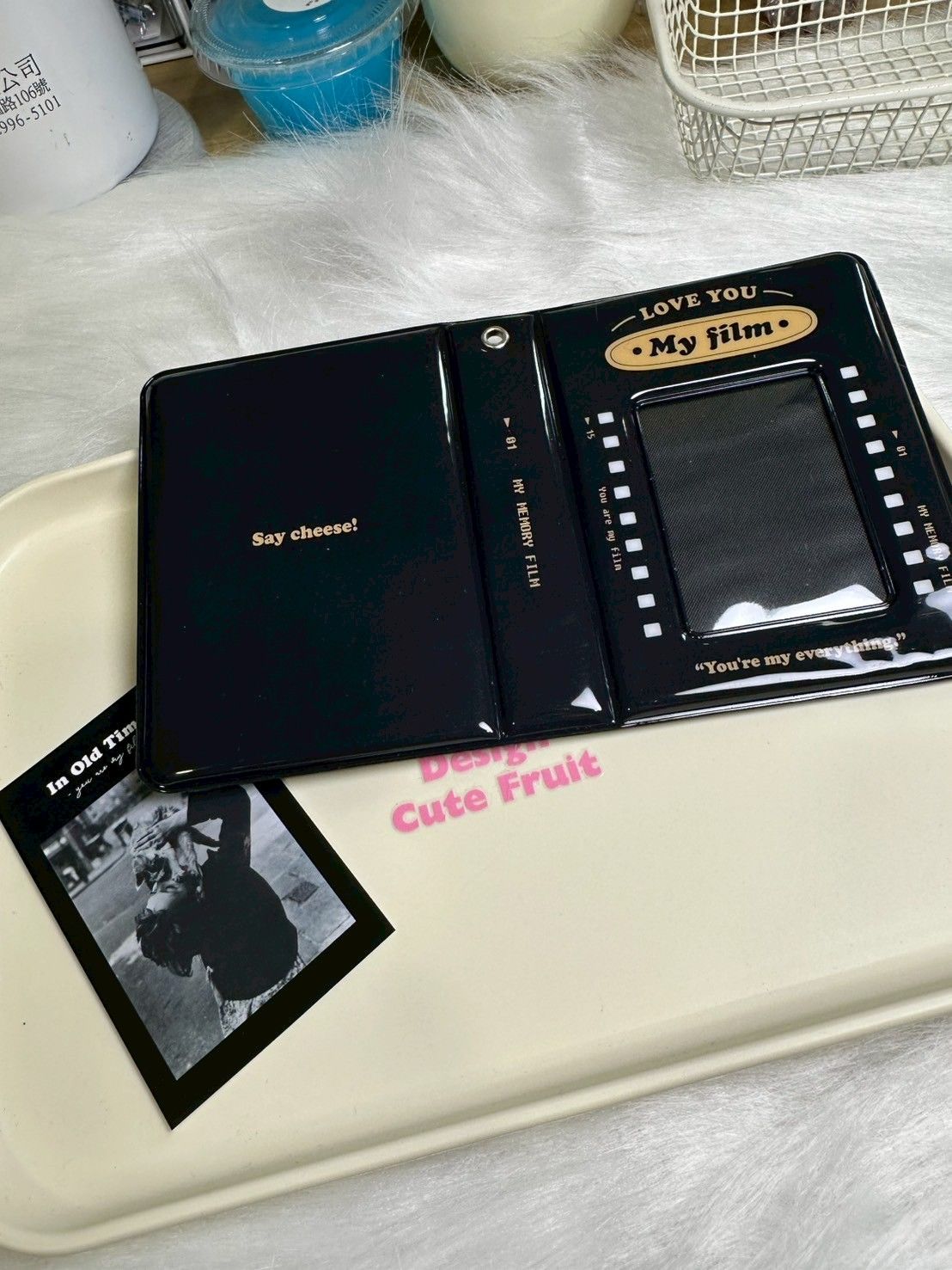 韓國ins歐美復古3寸愛豆專用單格卡冊