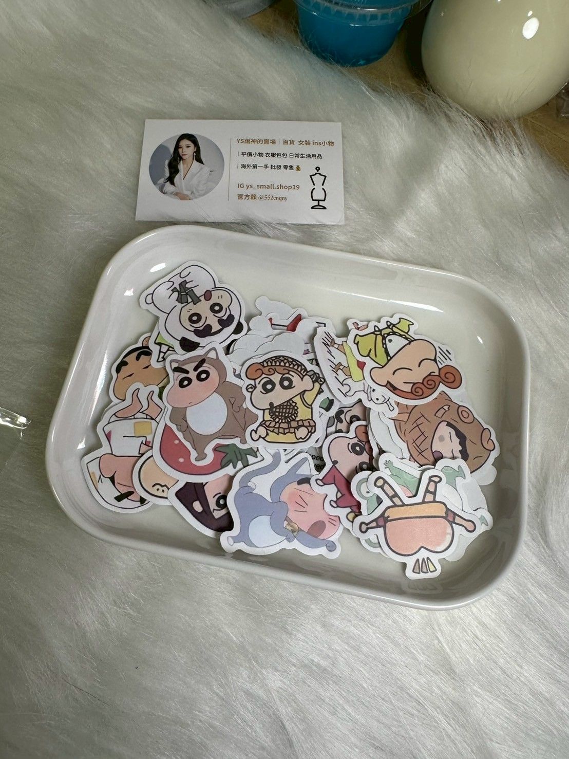 蠟筆小新貼紙 款式隨機出貨