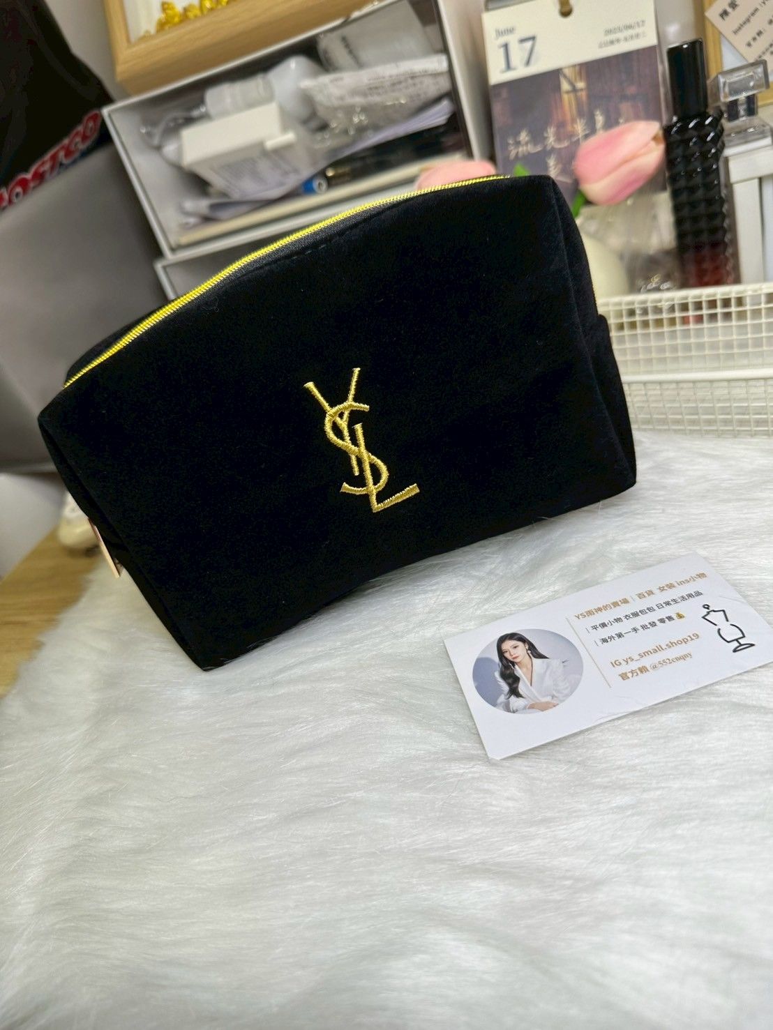 黑色高級質感 收納包 化妝包