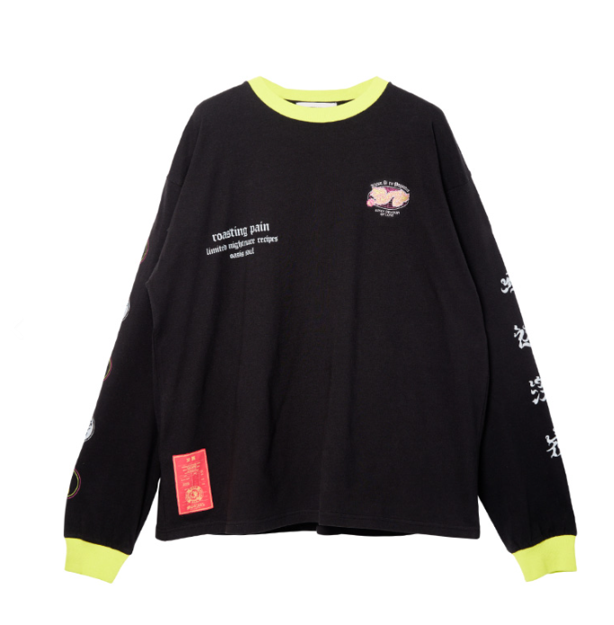 ZUTOMAYO 香辛龍 辣龍長T恤（閃黑）XXL號 Premium會員限購商品