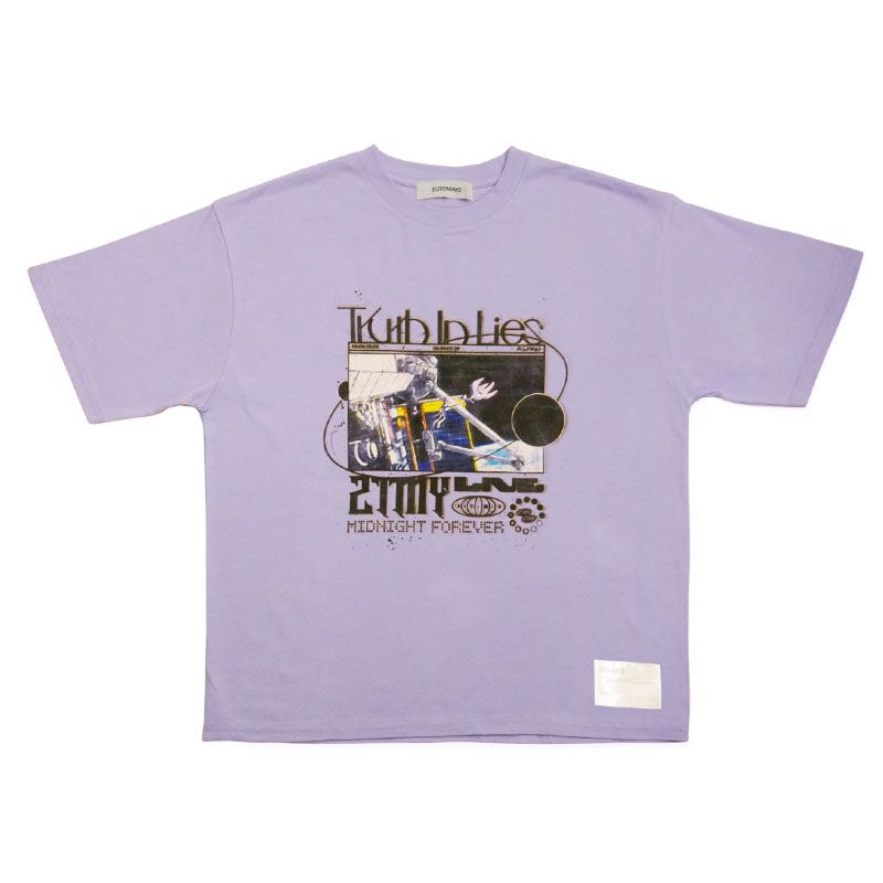 ZUTOMAYO Truth in Lies Tee 紫色/黑色