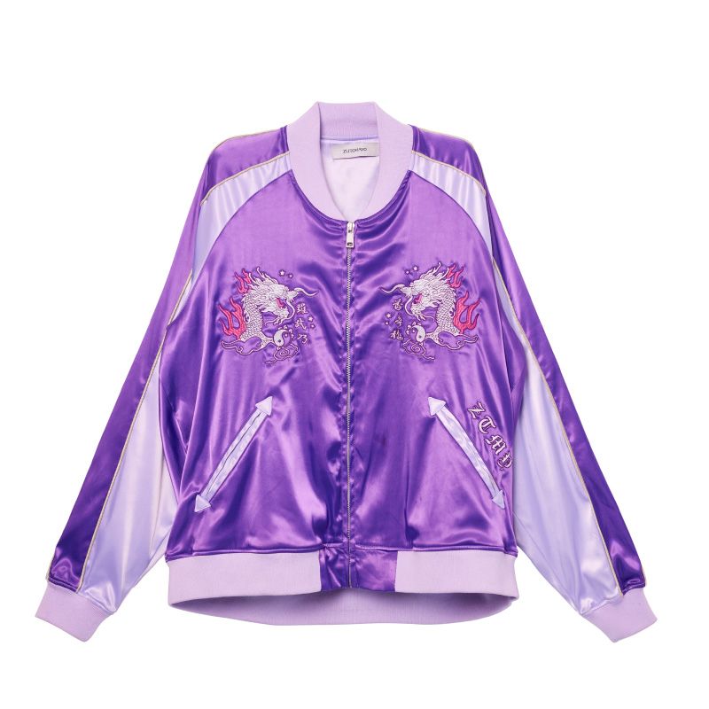 香辛龍 Sukajan （Purple） 香辛龍橫須賀外套 會員限定款