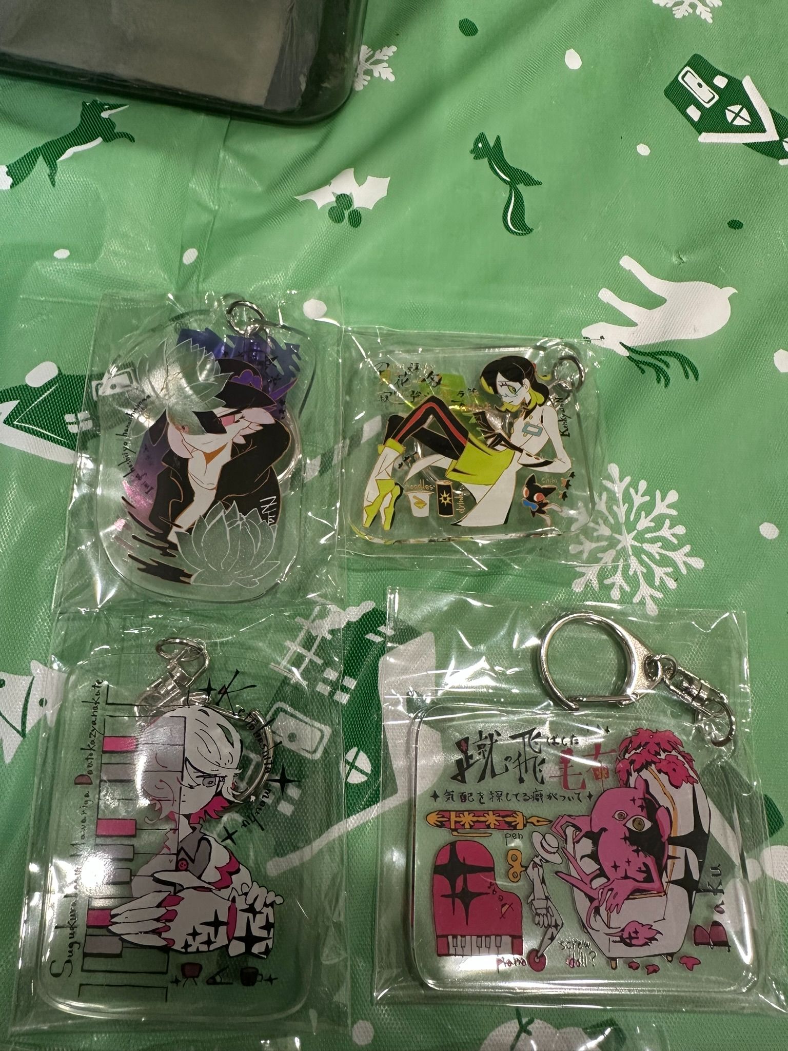 kawasemi 革蝉三原色展周邊 壓克力吊飾 210/個 共六款