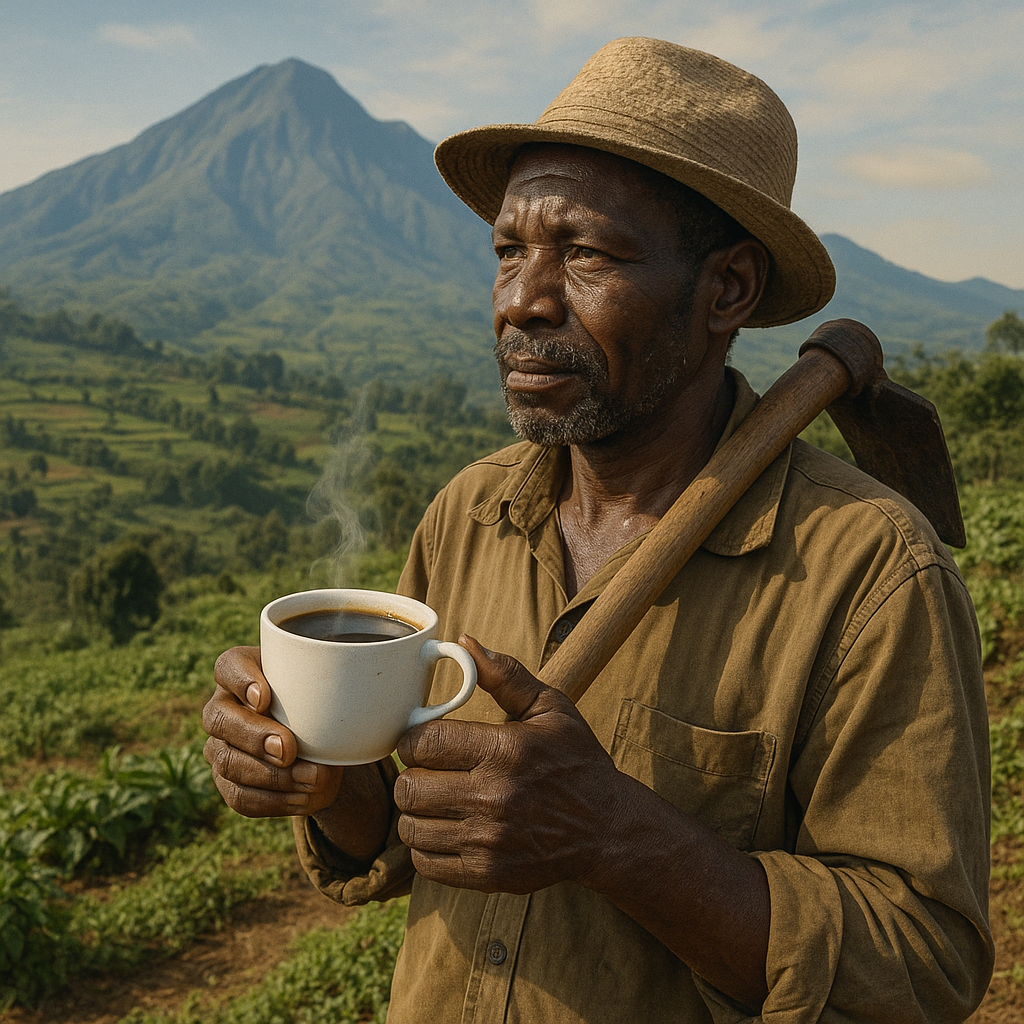 ❮淺焙❯ 烏干達 爾文佐力山 吉哥 日曬