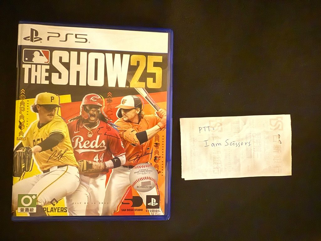 PS5 MLB The Show 25（特典未用）