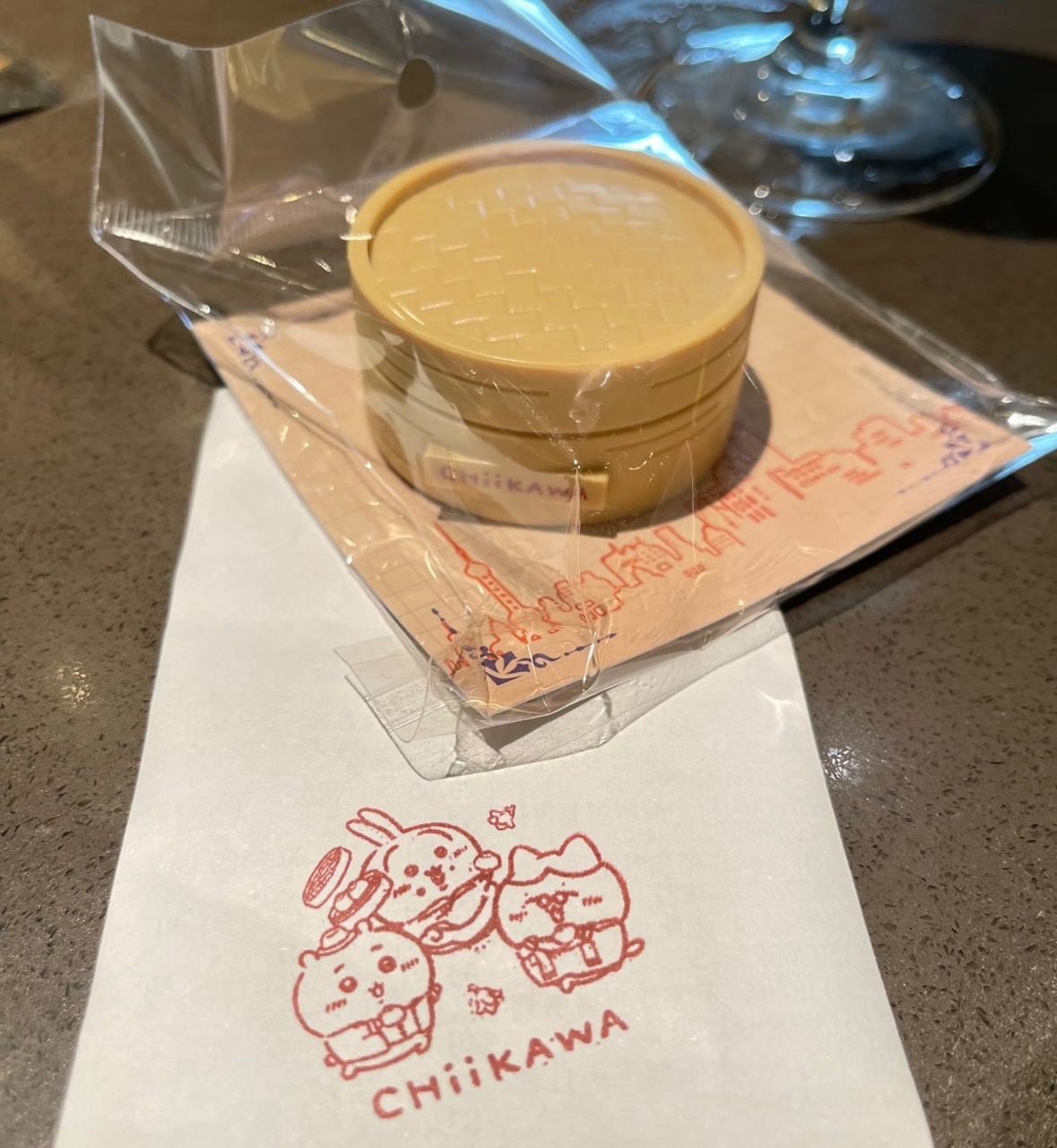 上海限定小籠包三小隻印章