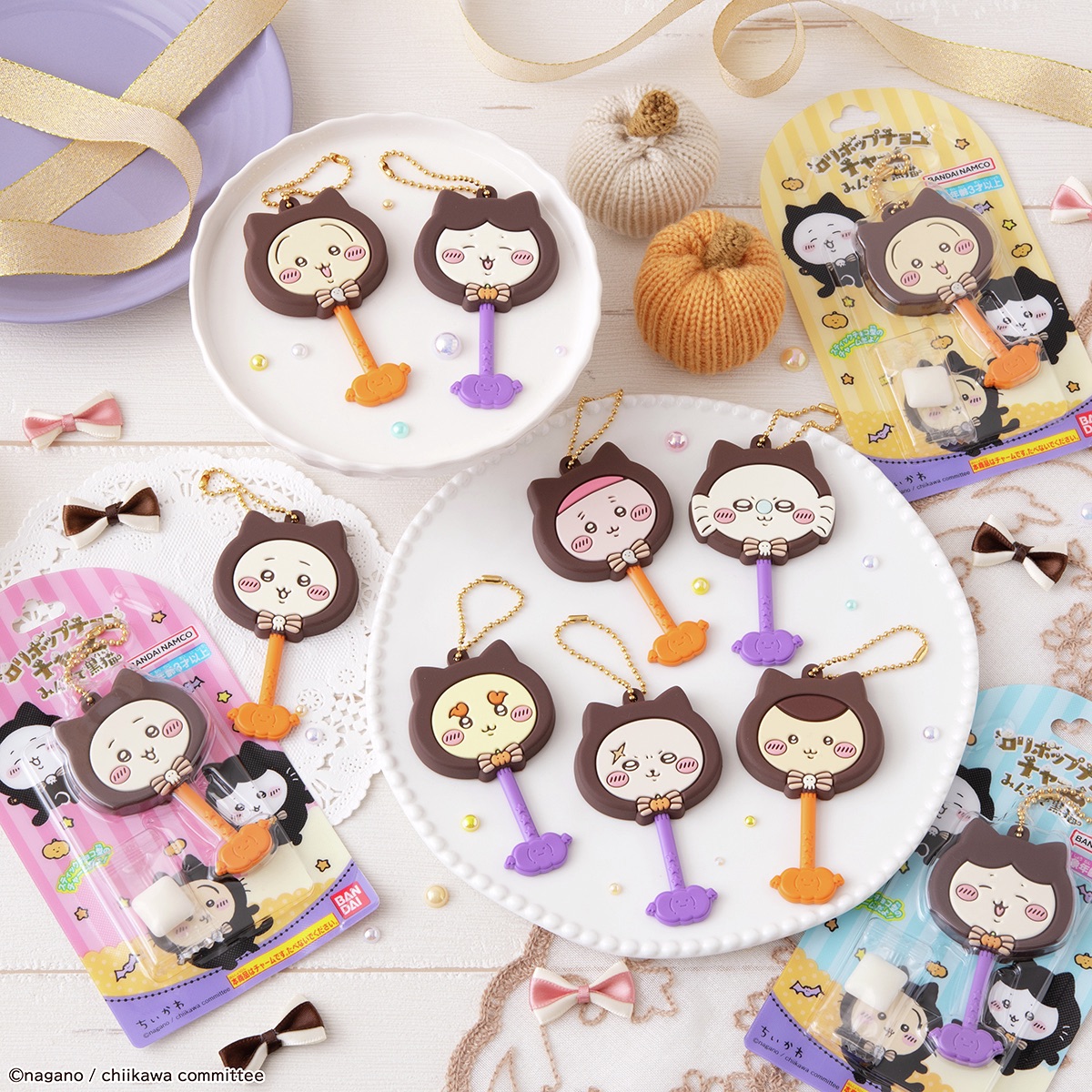 黑貓巧克力棒棒糖造型吊飾/現貨