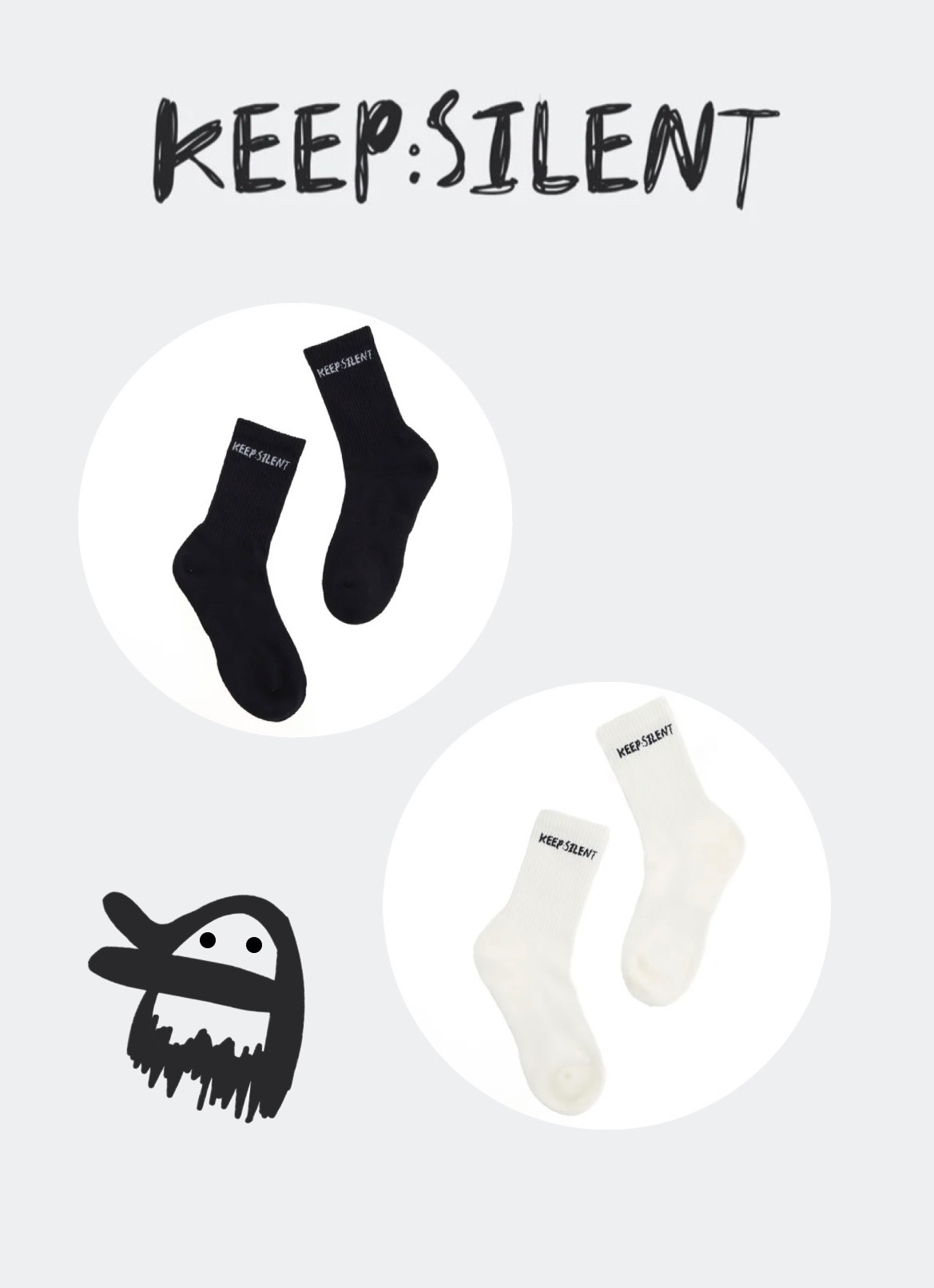 Keep Silent🦋 KEEP SOCKS襪子🧦
