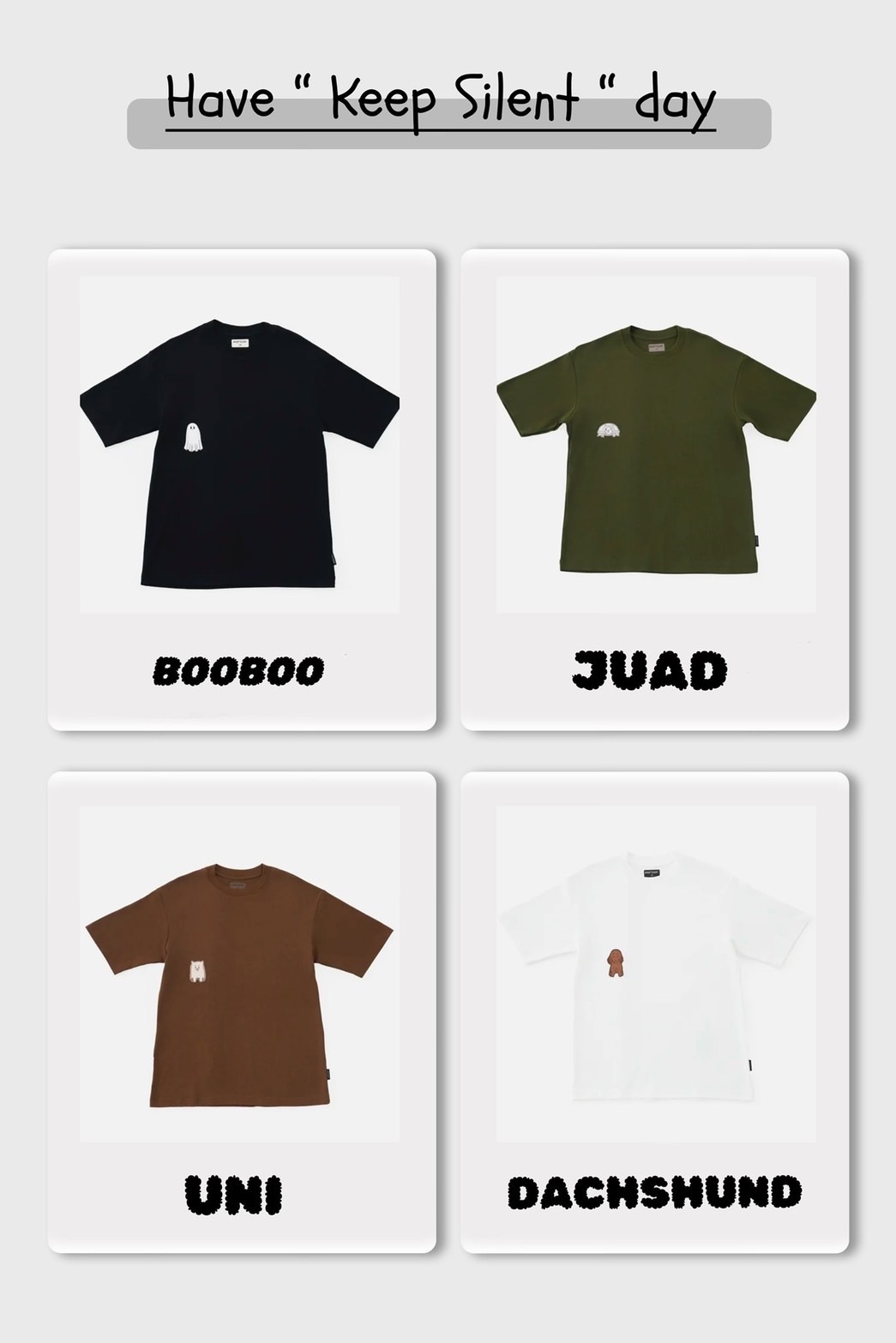 Keep Silent🦋KEEP DELULU系列（預計4月初抵台）