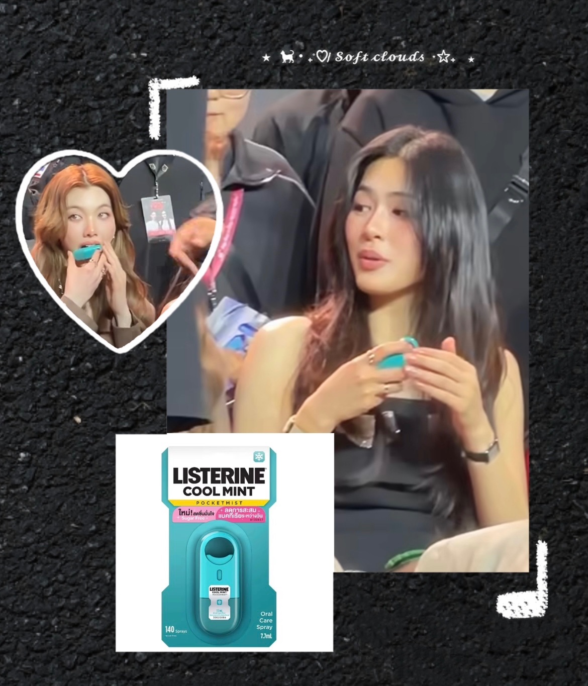 LingOrm同款《Listerine李施德霖》酷涼口腔噴霧（預計4月中抵台）