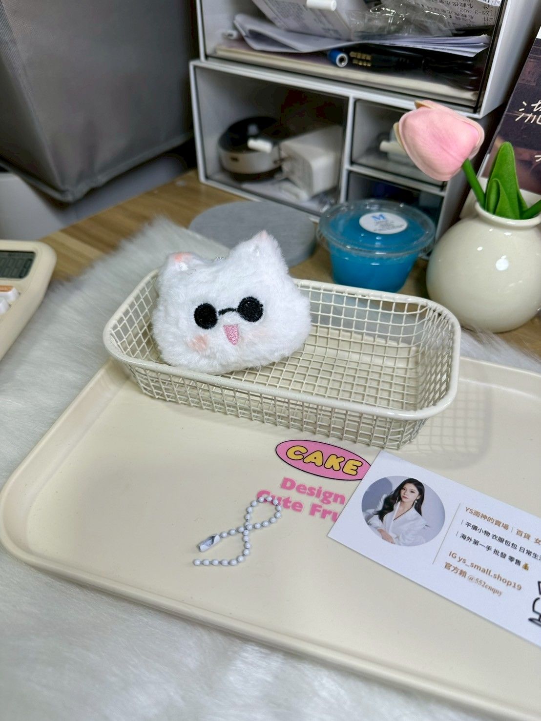 兔子貓咪超可愛小娃掛件 吊飾