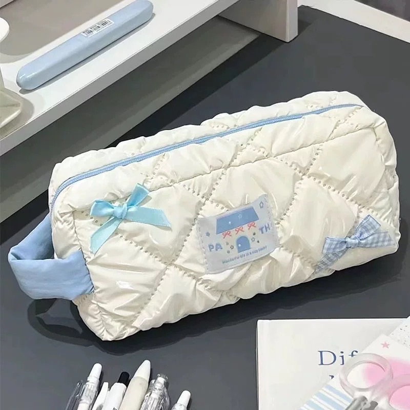 奶藍鉛筆盒筆袋 收納包