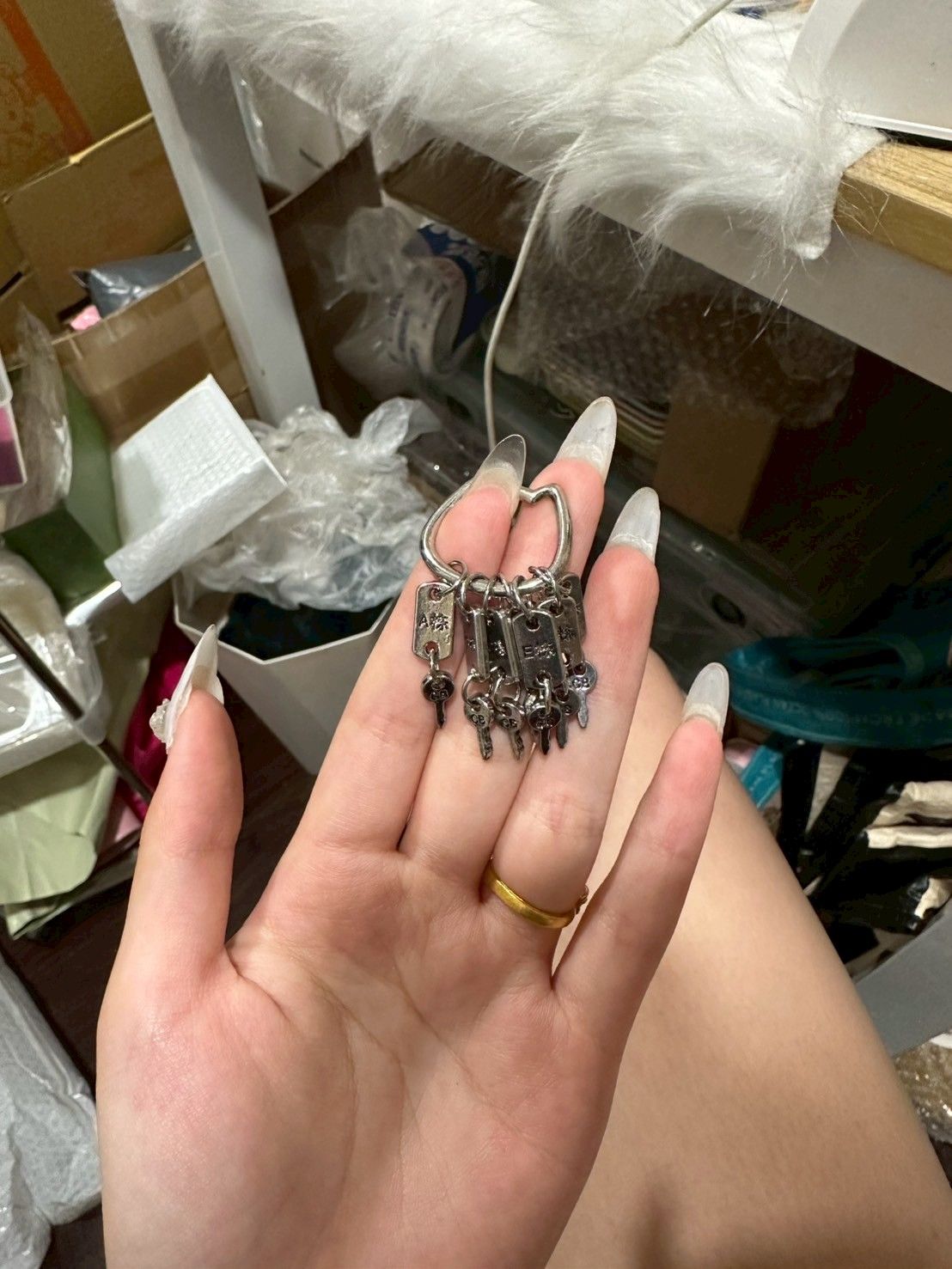 包豬婆 搞怪鑰匙串掛件吊飾