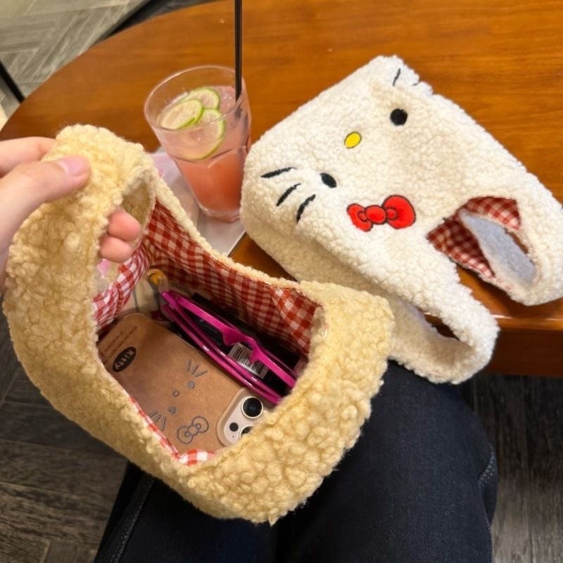 秋冬hello kitty手提包