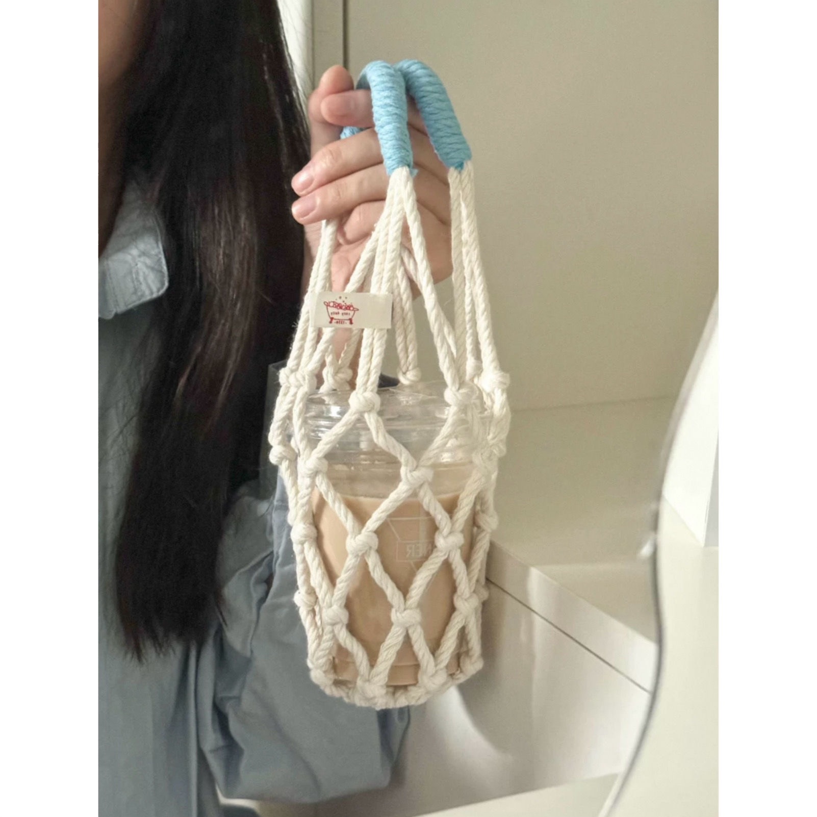 INS風杯套便攜式