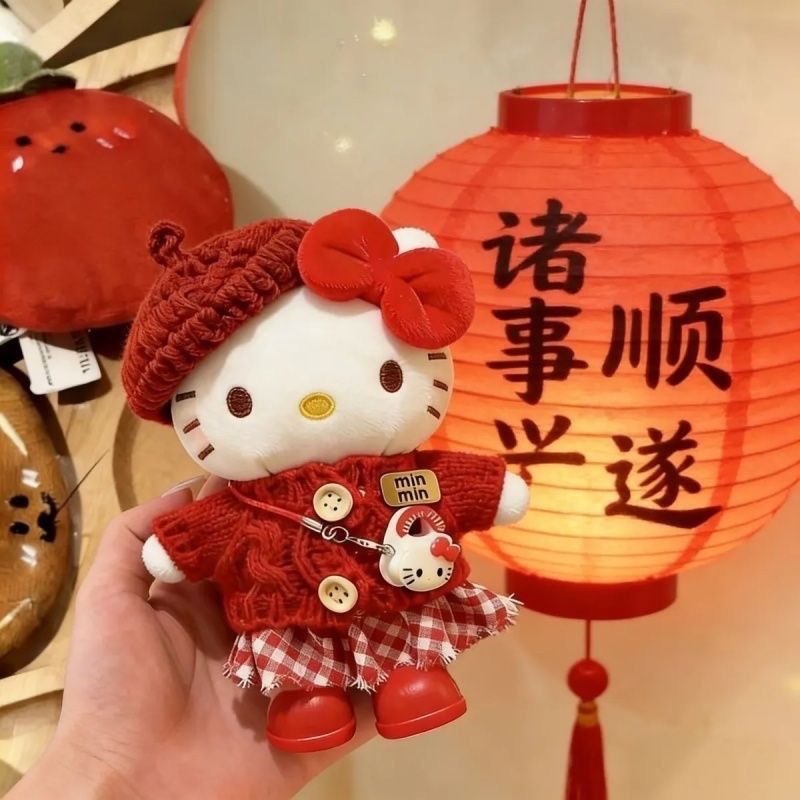 Hello Kitty 吊飾（過年版）