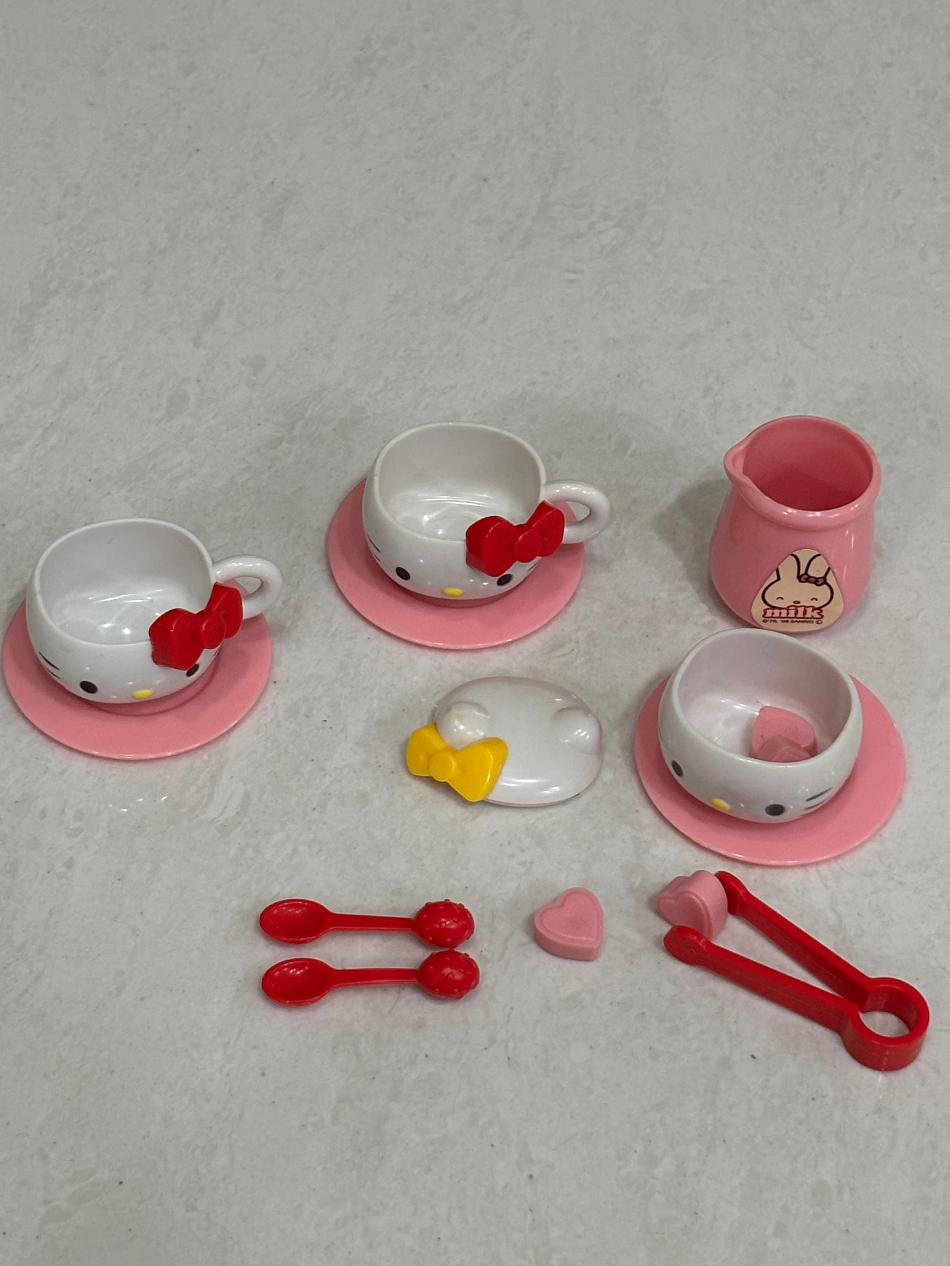 凱蒂貓hello kitty辦家家酒 下午茶茶具組