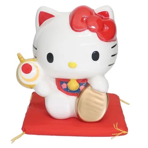 Kitty招財存錢筒［預購十二月到貨］