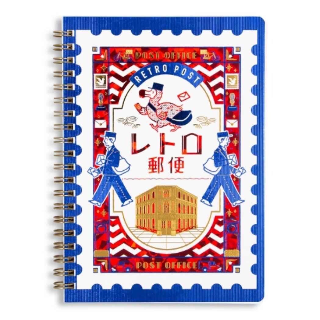 ［預購11月到貨］日本古早郵票設計記事本