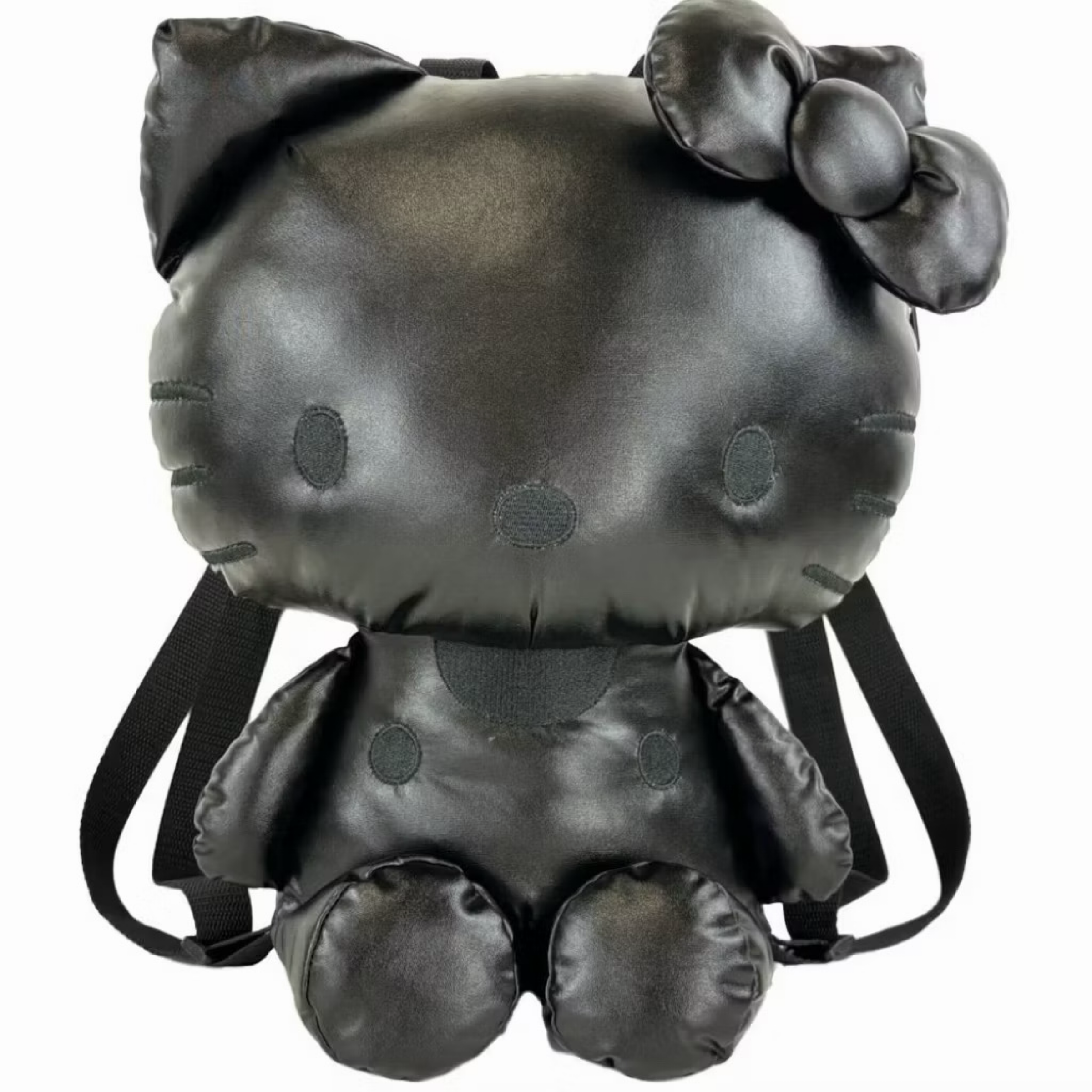 Kitty黑 後背包 高40cm（下單後8月到貨