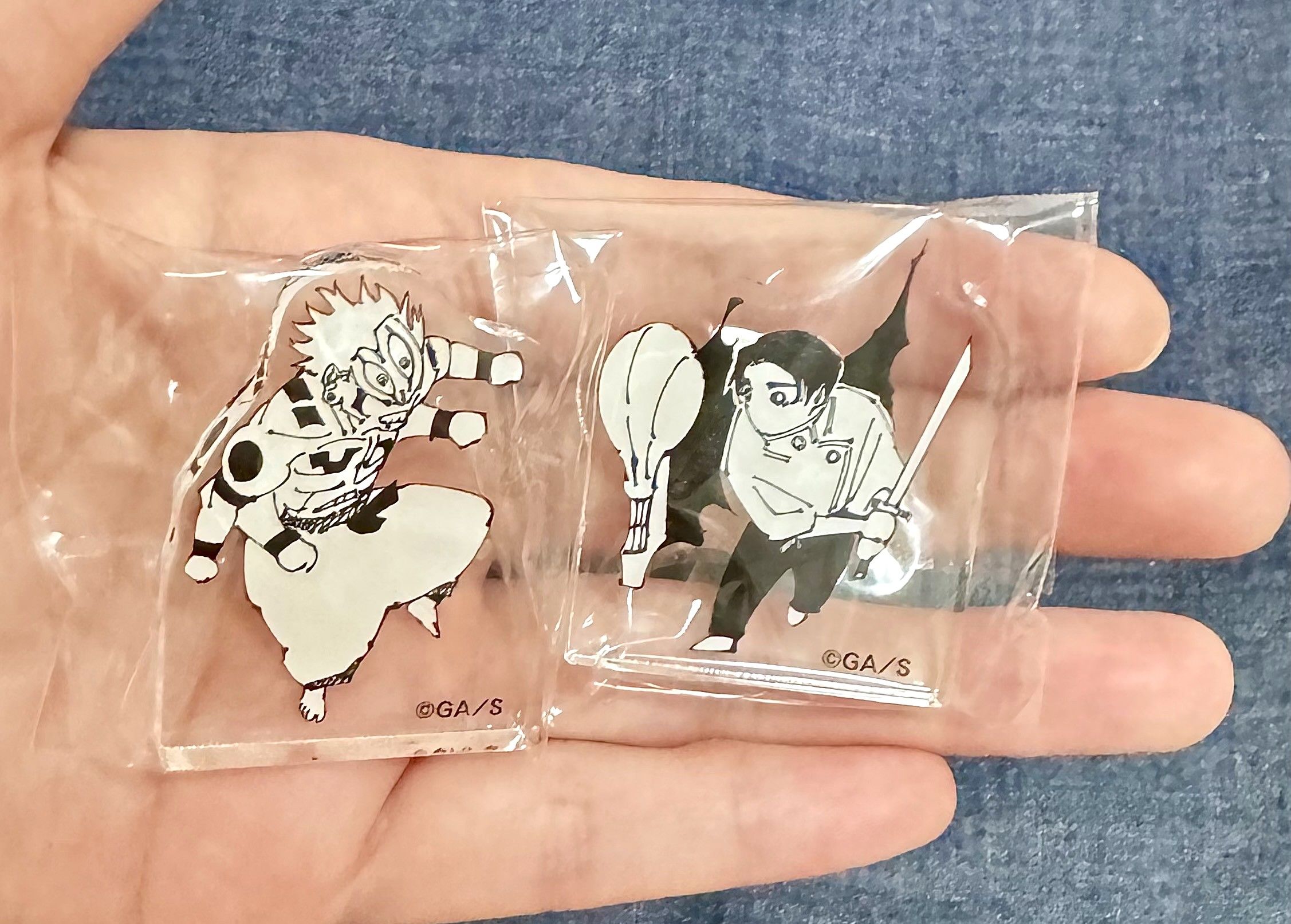 咒術展 迷你壓克力磚（宿儺＆乙骨）