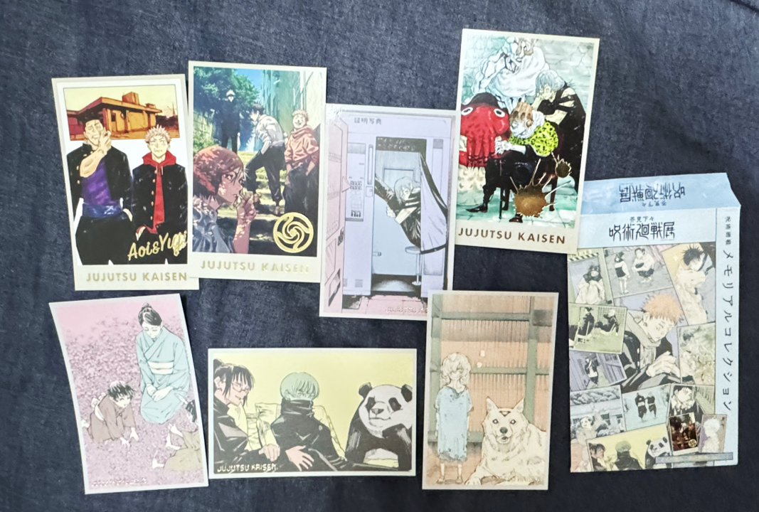 咒術展 拍立得小卡 整組不拆