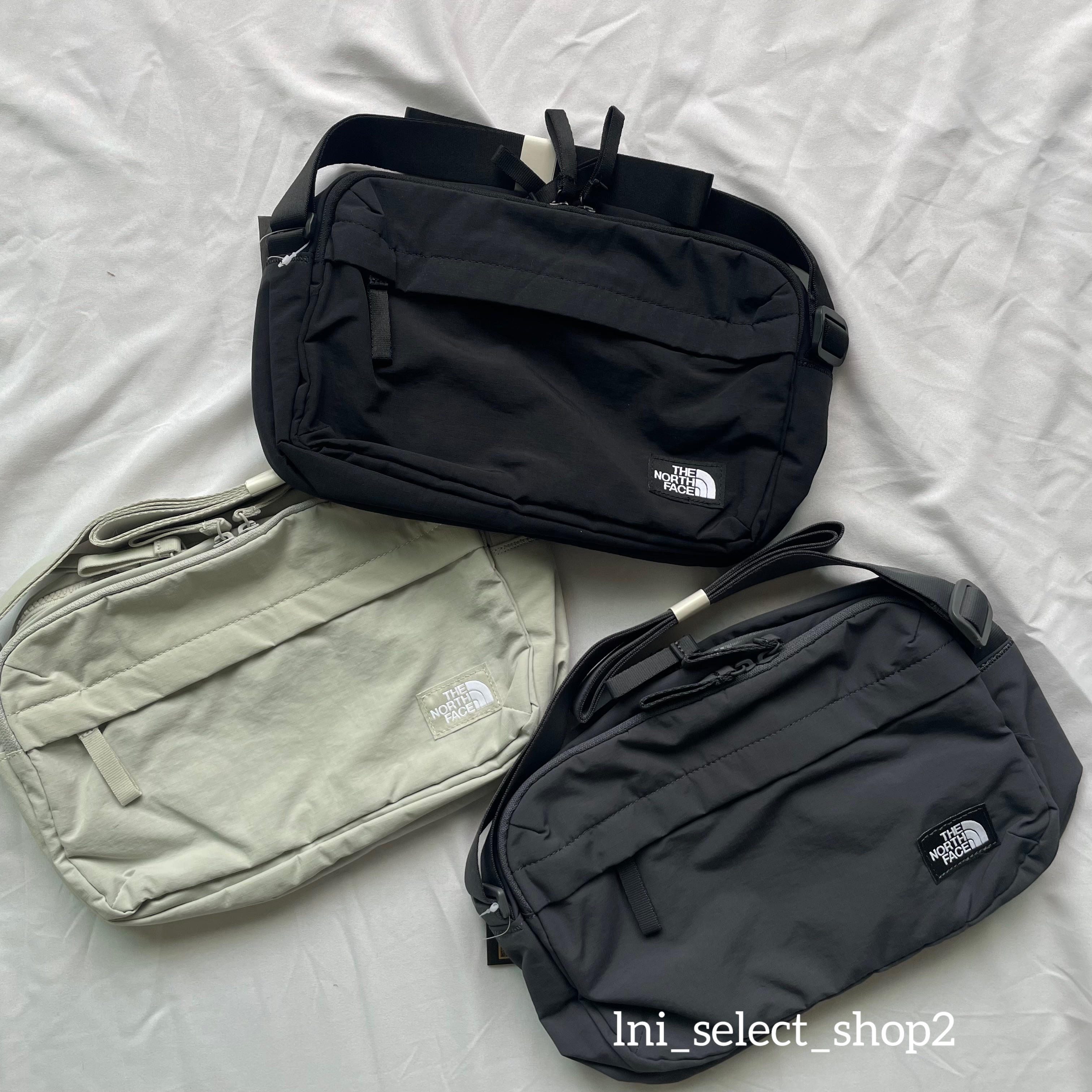 The North Face TRAVEL CROSS BAG M 北臉布標box側背包 NN2PQ65
