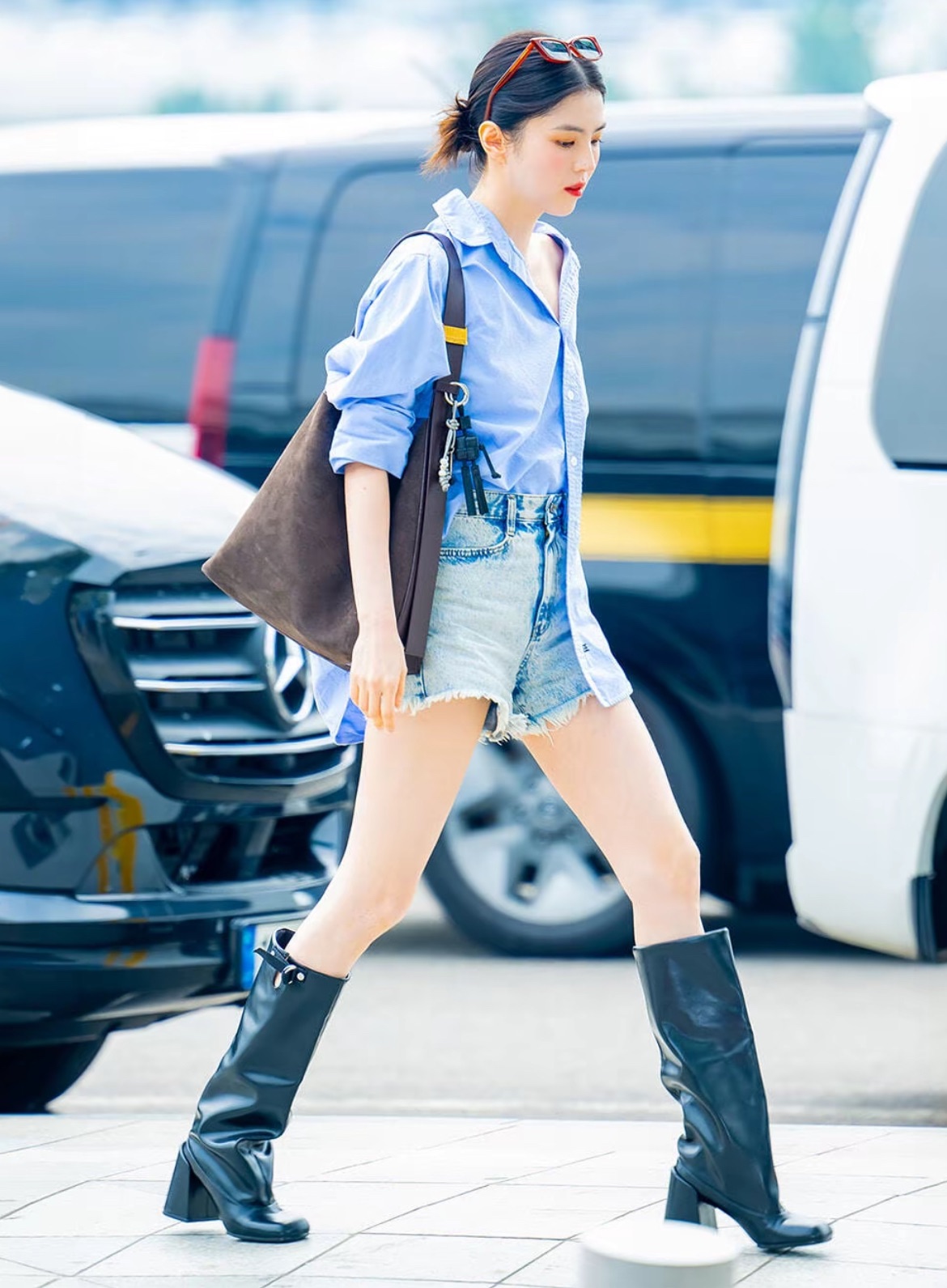 預購 CHARLES＆KEITH 小ck 冬新大容量絨面子母托特包 單肩包 大號 咖啡棕