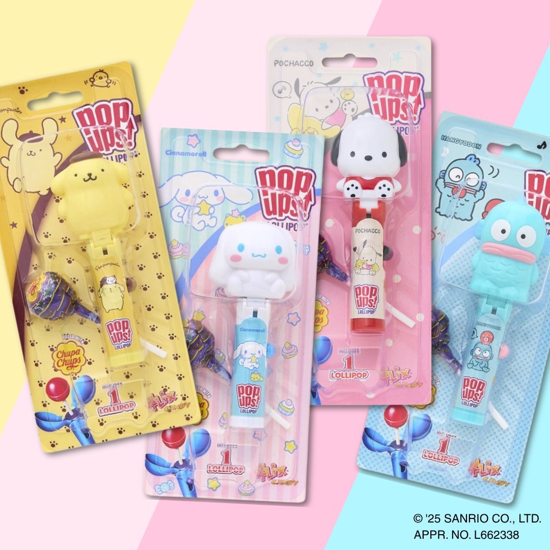 Sanrio三麗鷗 POP UP彈跳棒棒糖