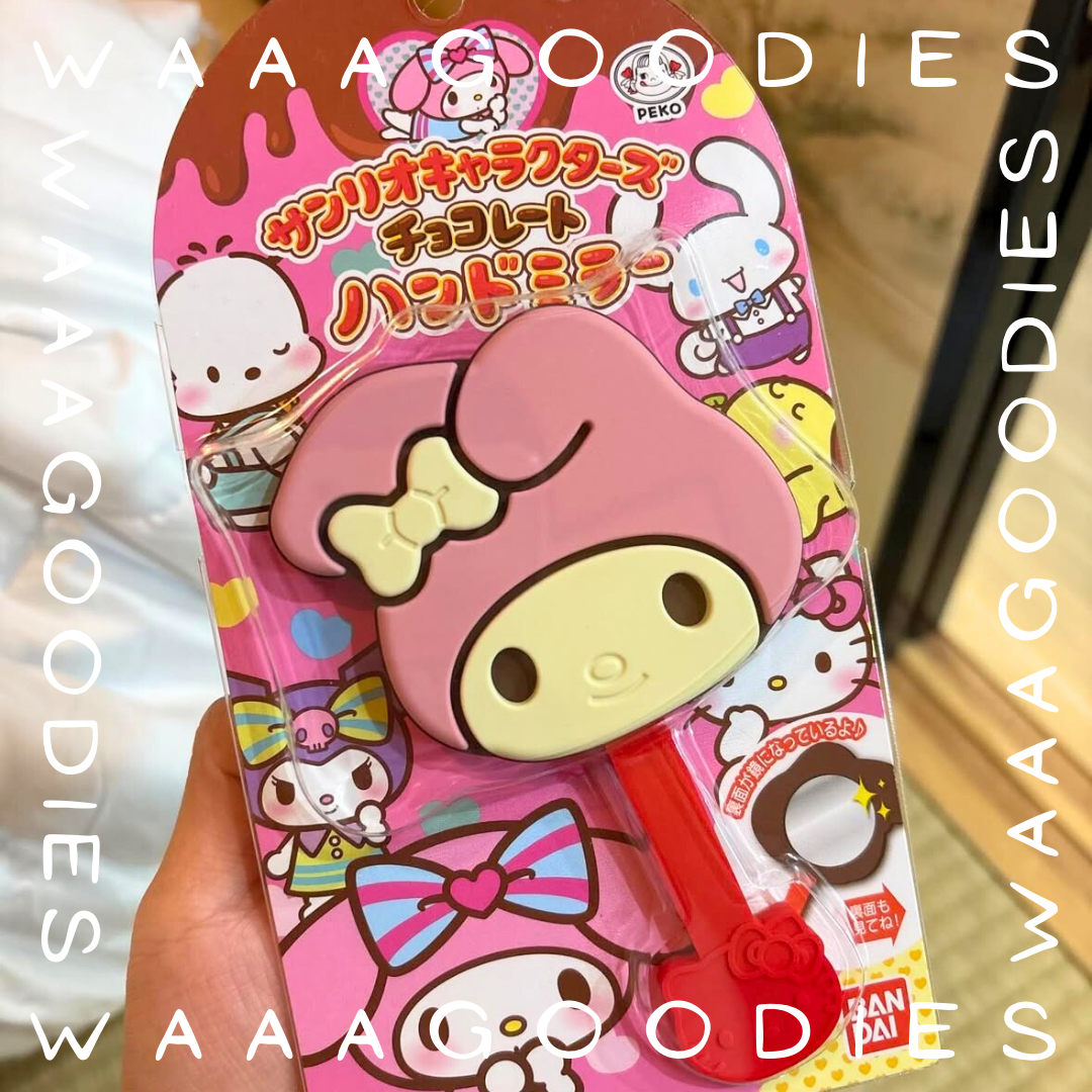 三麗鷗 巧克力棒造型手拿鏡