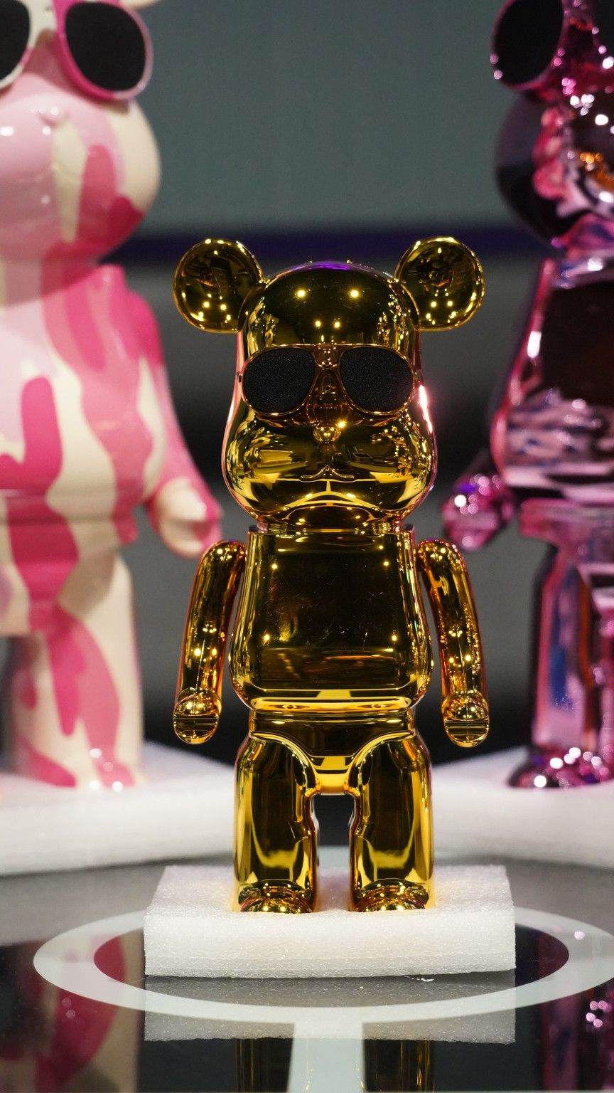 【潮流精品】庫柏熊藍牙喇叭 （迷你金）