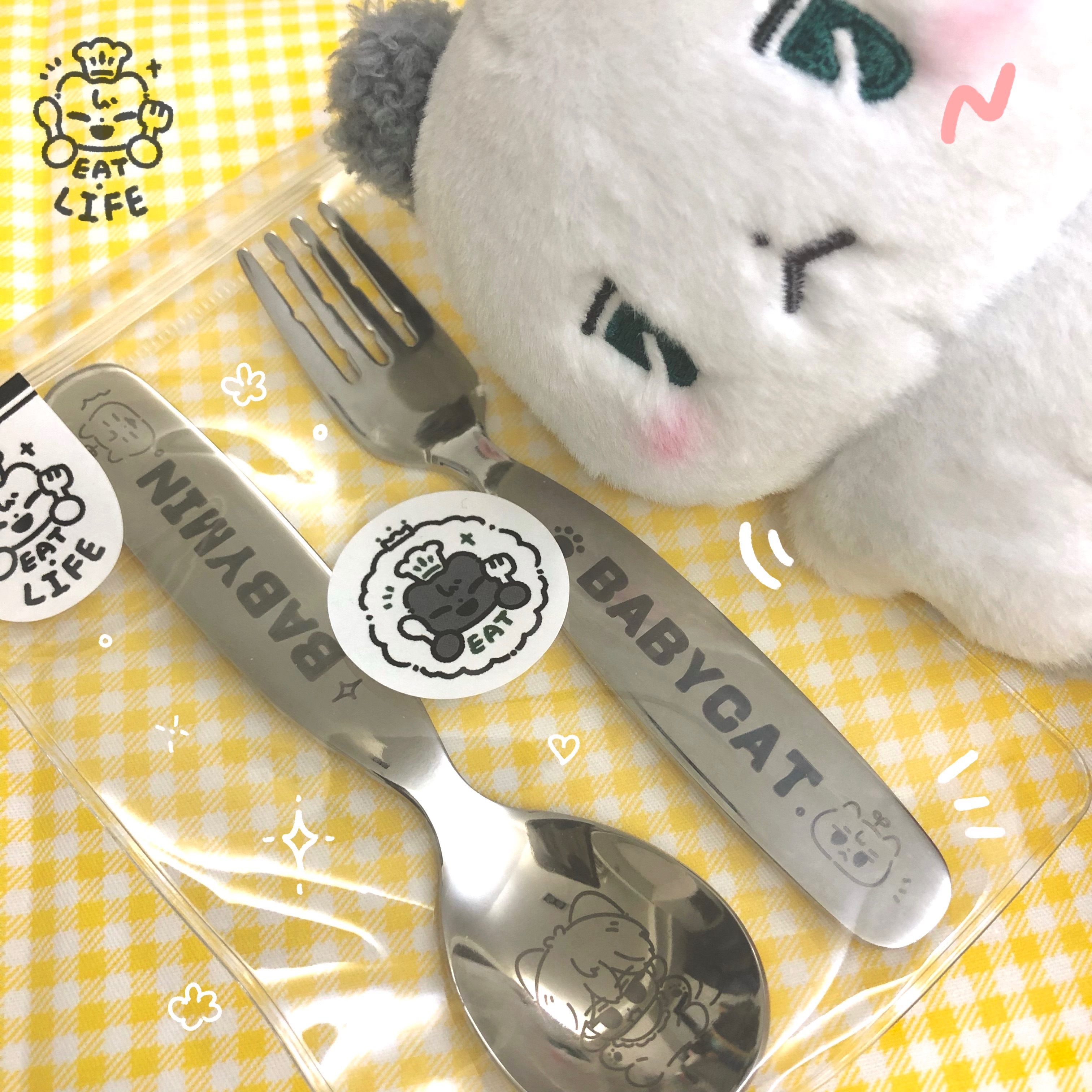 BABYCAT餐具組♡