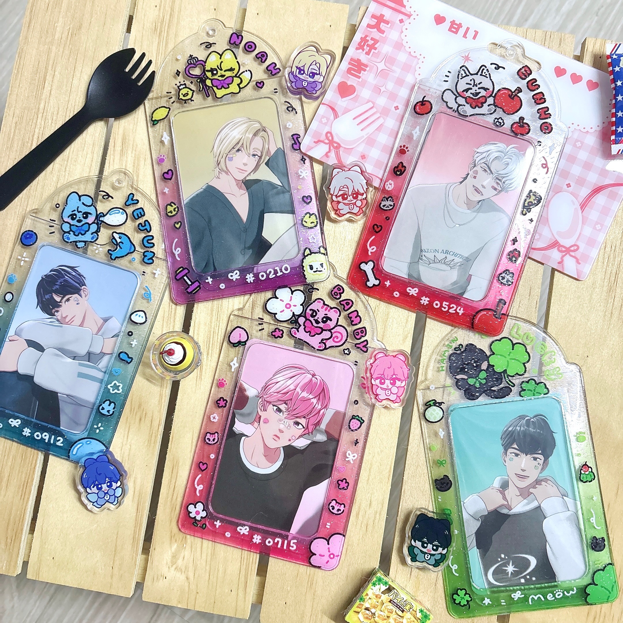 Plave閃粉卡套 ୨୧
