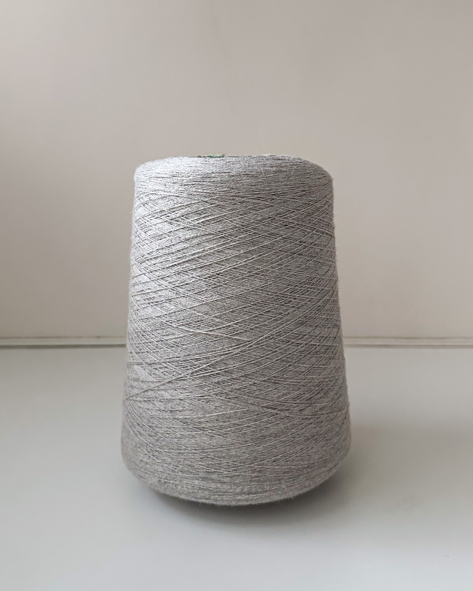 🧶 100% 純棉線 28支 淺米灰